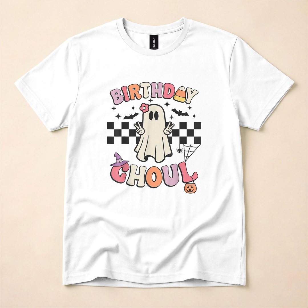 Halloween Birthday Ghoul Spooky BDay Party T-Shirt