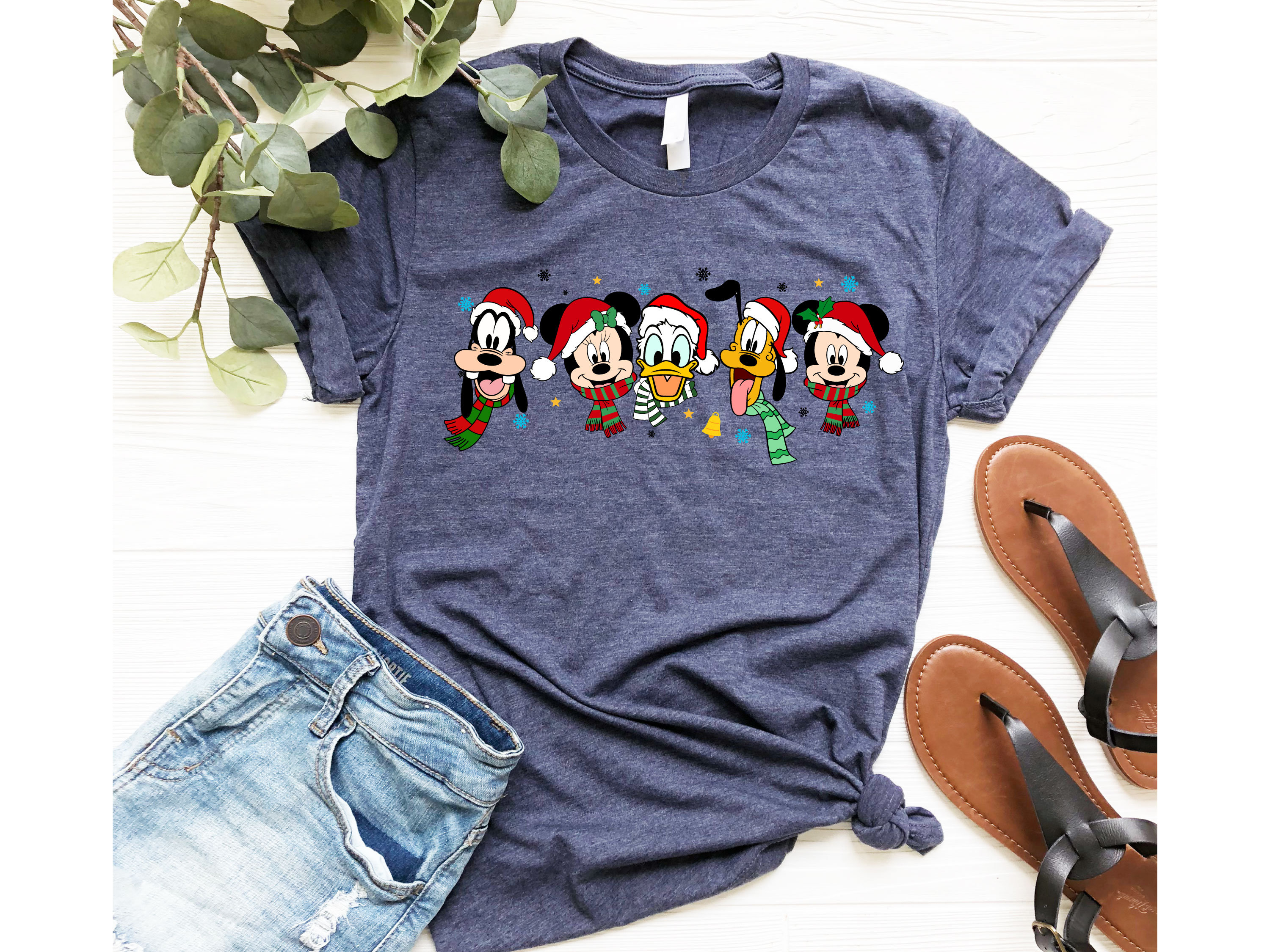 Disney Mickey and Friends Christmas Shirt for Matching Family and Couples – Holiday T-Shirt and Christmas Pajamas - photo 5