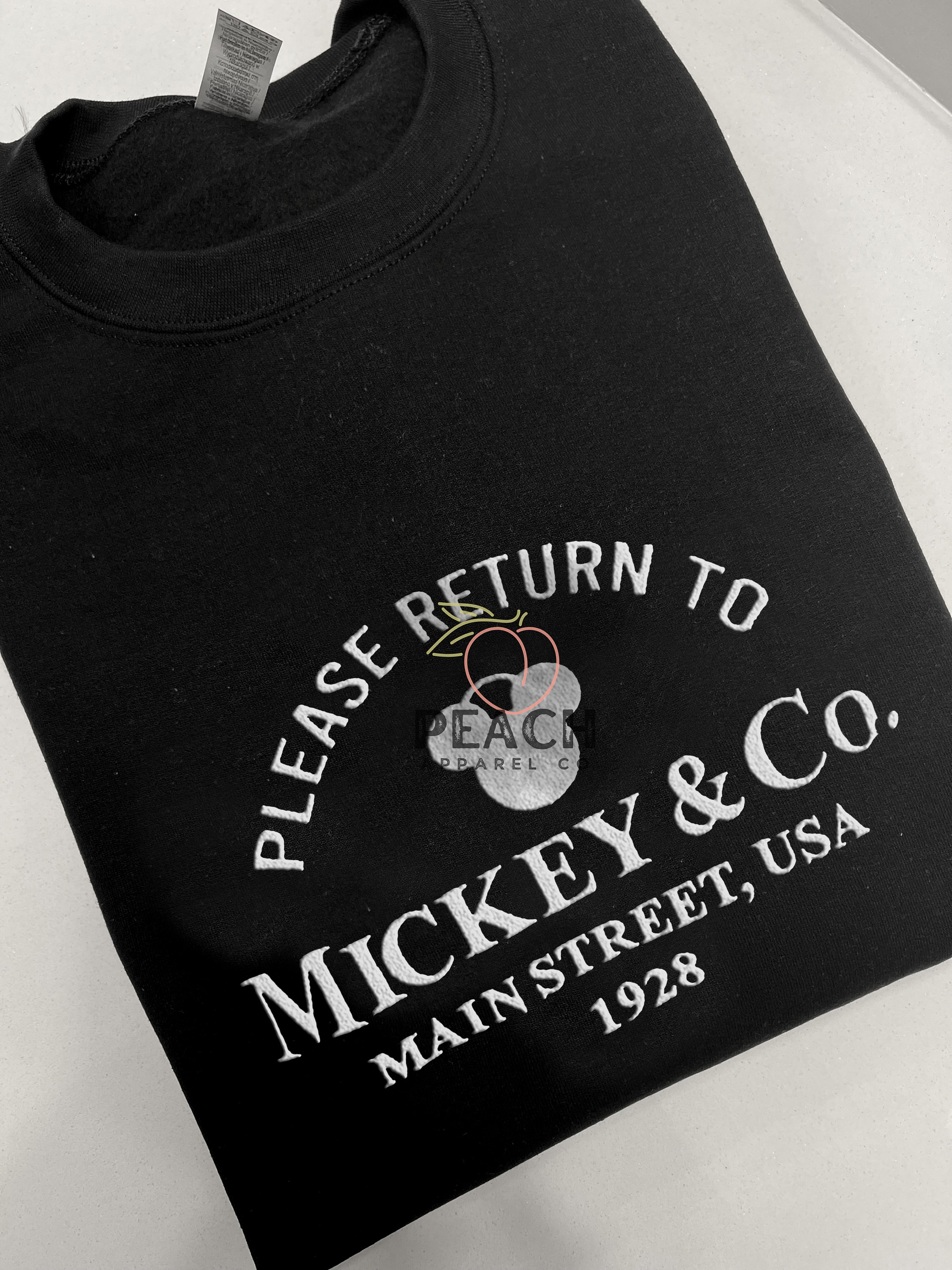 Return to Minnie Mickey and Co Embroidered Sweatshirt – Cute Theme Park Vacation Trip Shirt - photo 6