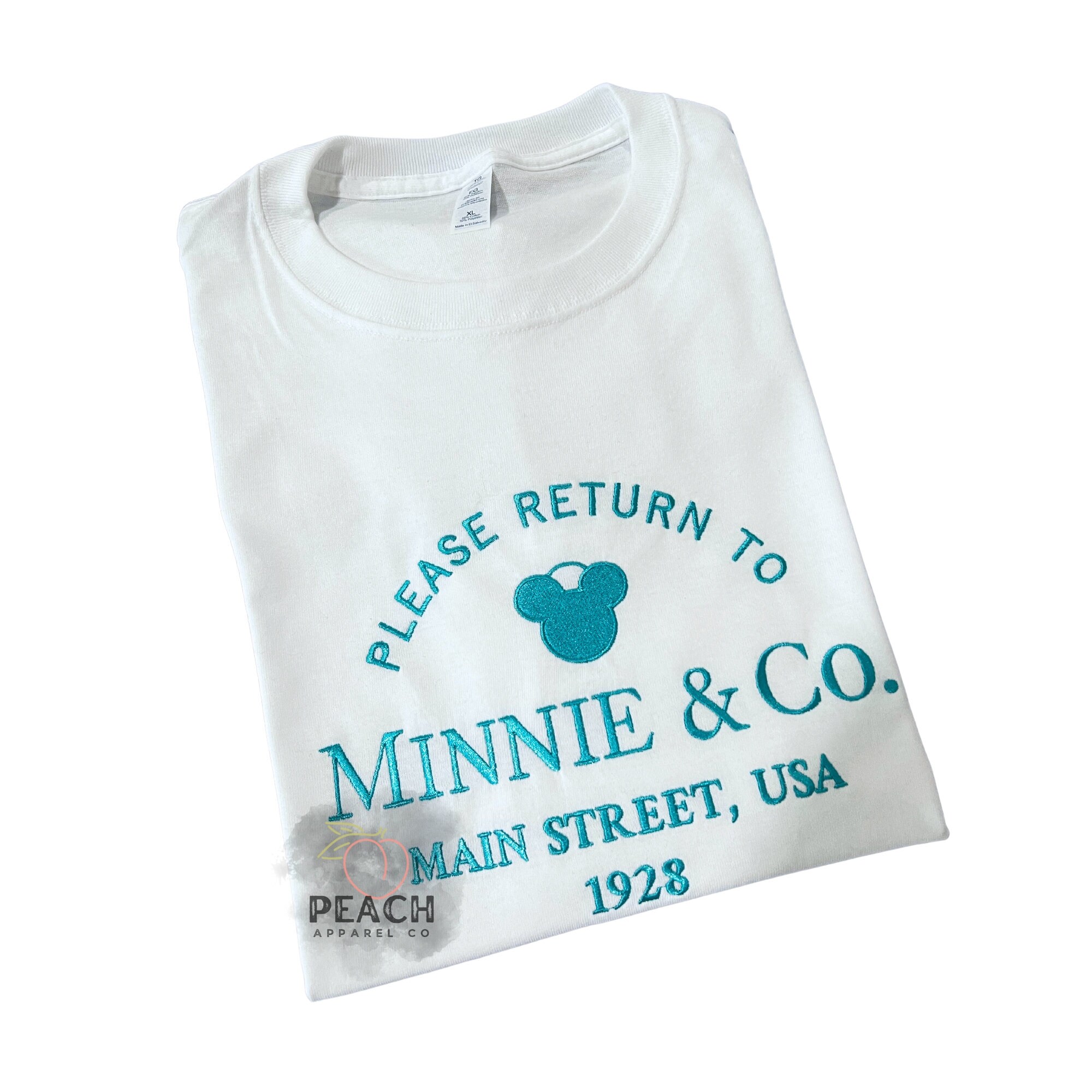 Return to Minnie Mickey and Co Embroidered T-Shirt in Plus Size – Cute Theme Park Vacation Trip Shirt - photo 3