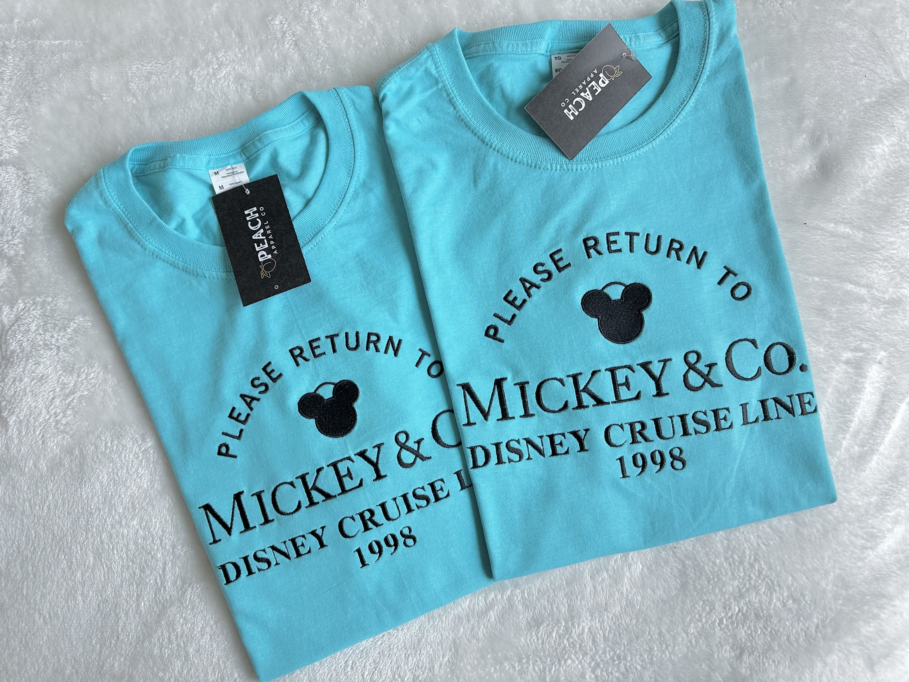Return to Minnie Mickey and Co Embroidered T-Shirt in Plus Size – Cute Theme Park Vacation Trip Shirt - photo 5
