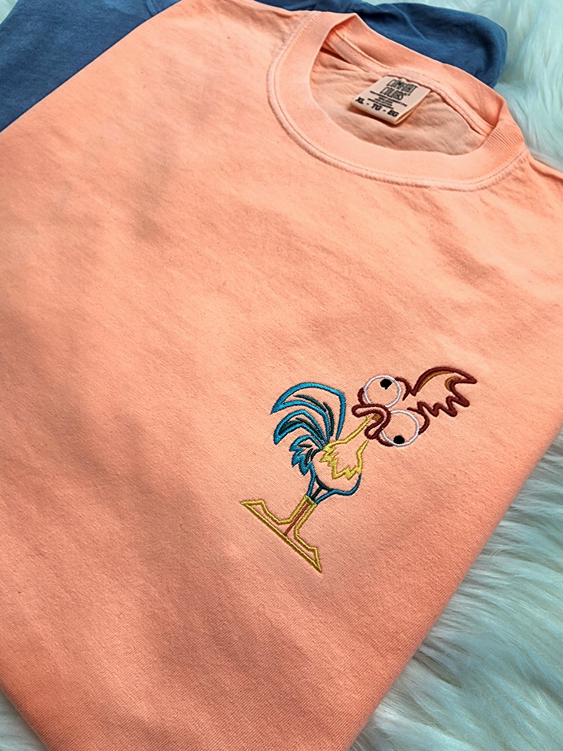 Embroidered Hei Hei Shirt from Moana – Disney Embroidery Tee for Everyday and Park Vacation Wear - photo 3