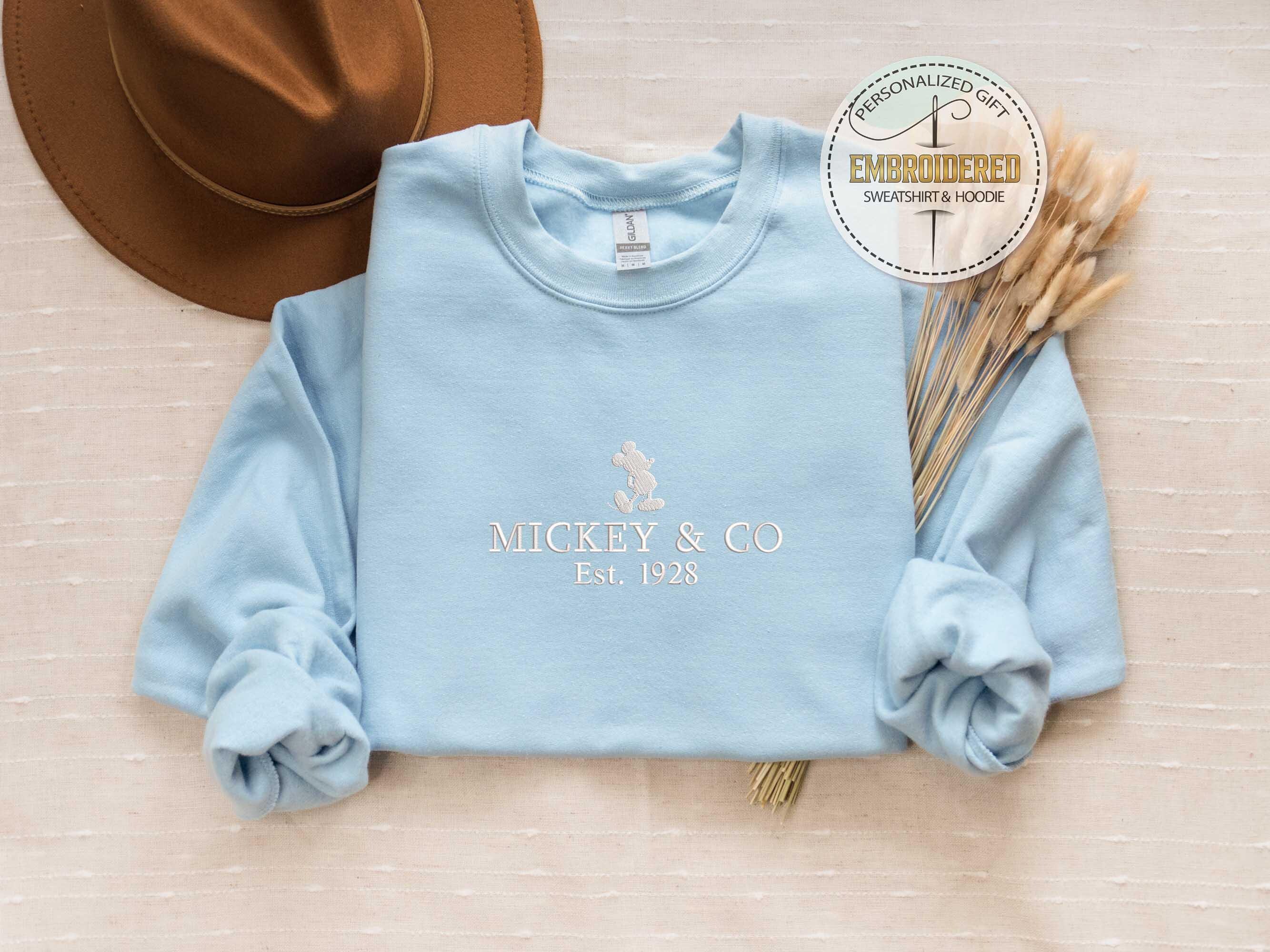 Embroidered Mickey and Co Hoodie for Youth – Disney Sweatshirt for Disneyland and Disneyworld Birthday Trip - photo 3