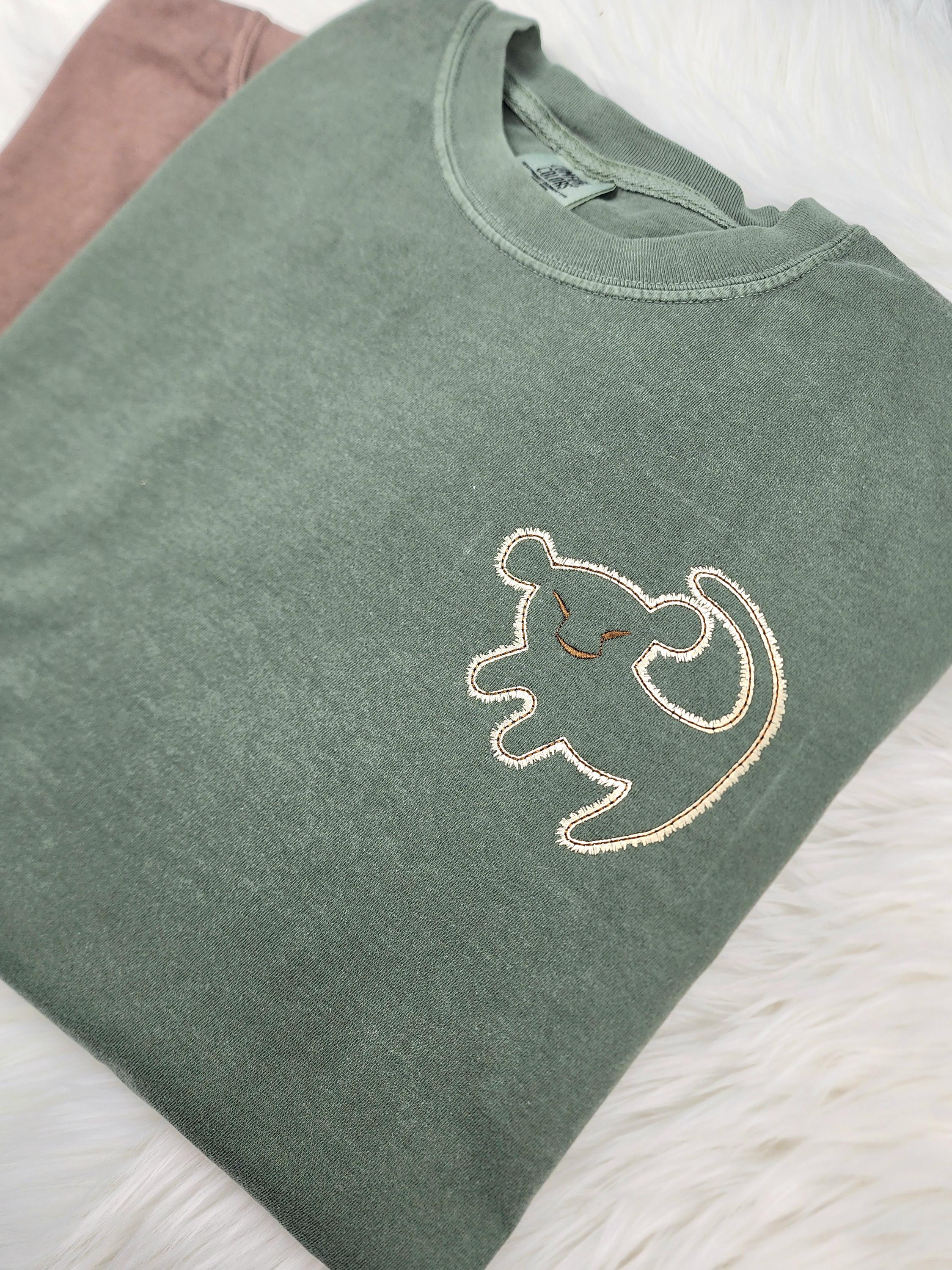 Embroidered Simba Shirt from The Lion King – Disney Embroidered Sweatshirt for Park and Everyday Wear - photo 2