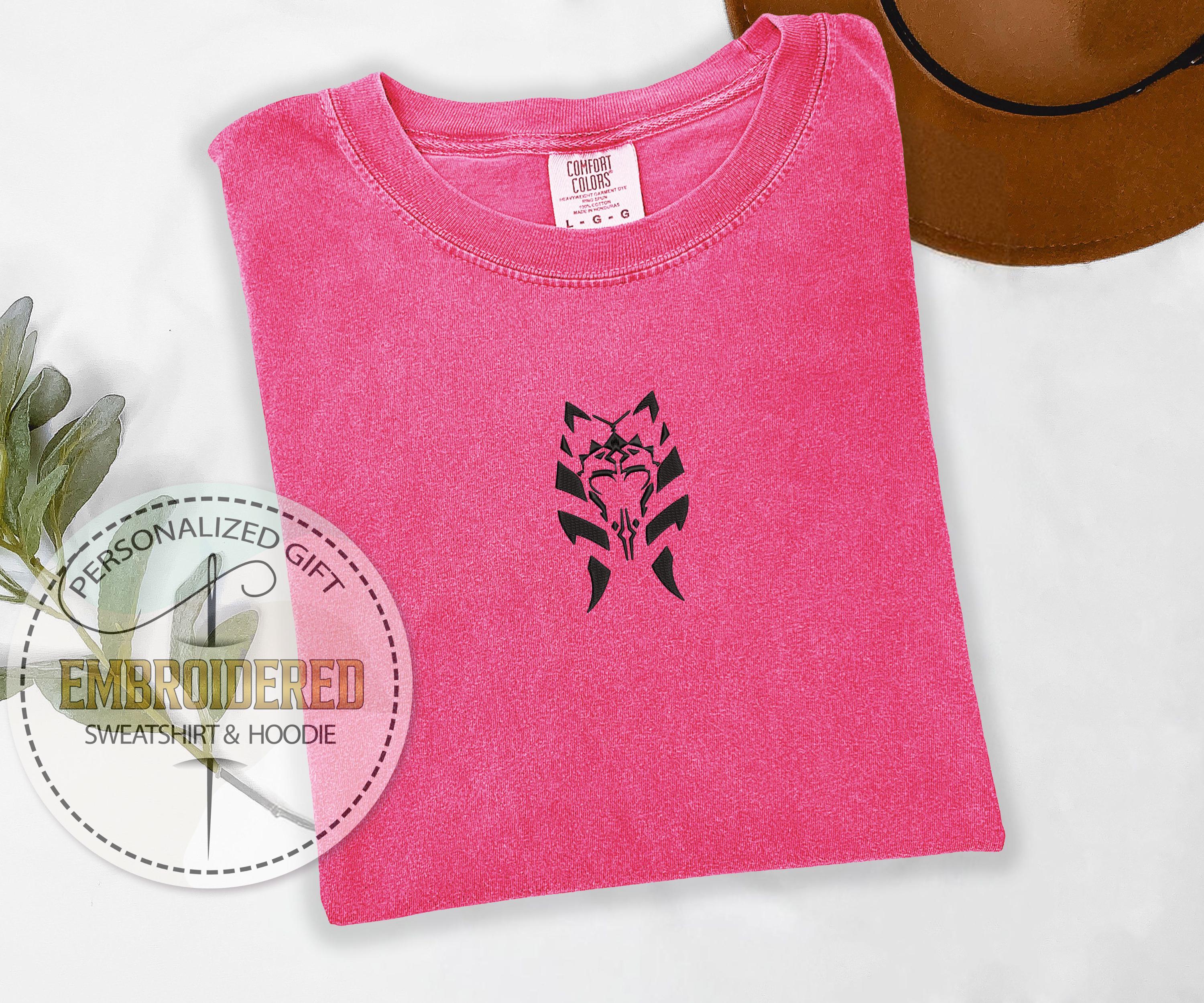 Embroidered Ahsoka Tano Shirt in Comfort Colors – Star Wars Clone Wars Disney Tee for a Disneyland Trip - photo 7