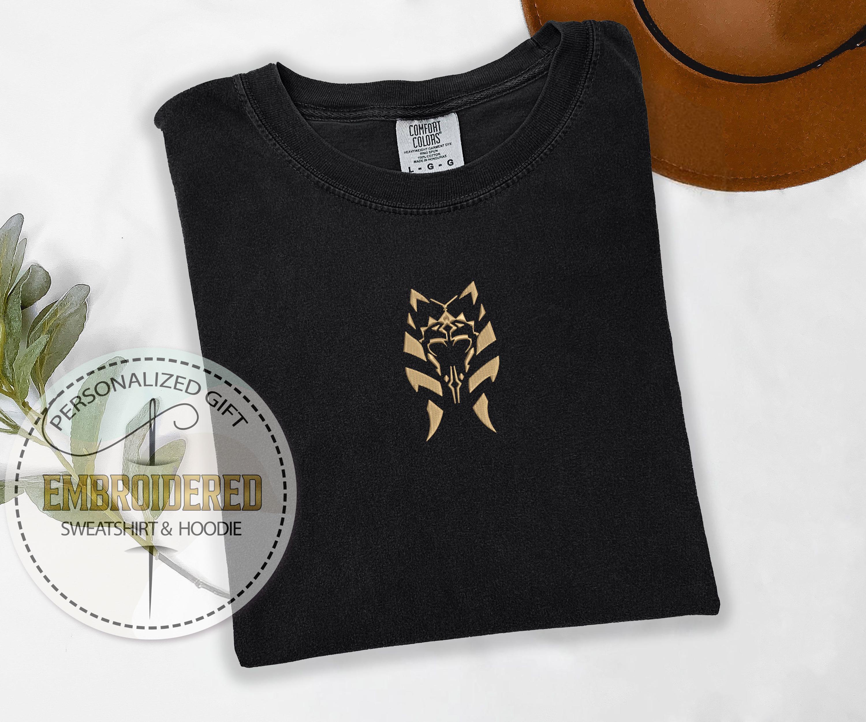Embroidered Ahsoka Tano Shirt in Comfort Colors – Star Wars Clone Wars Disney Tee for a Disneyland Trip - photo 8