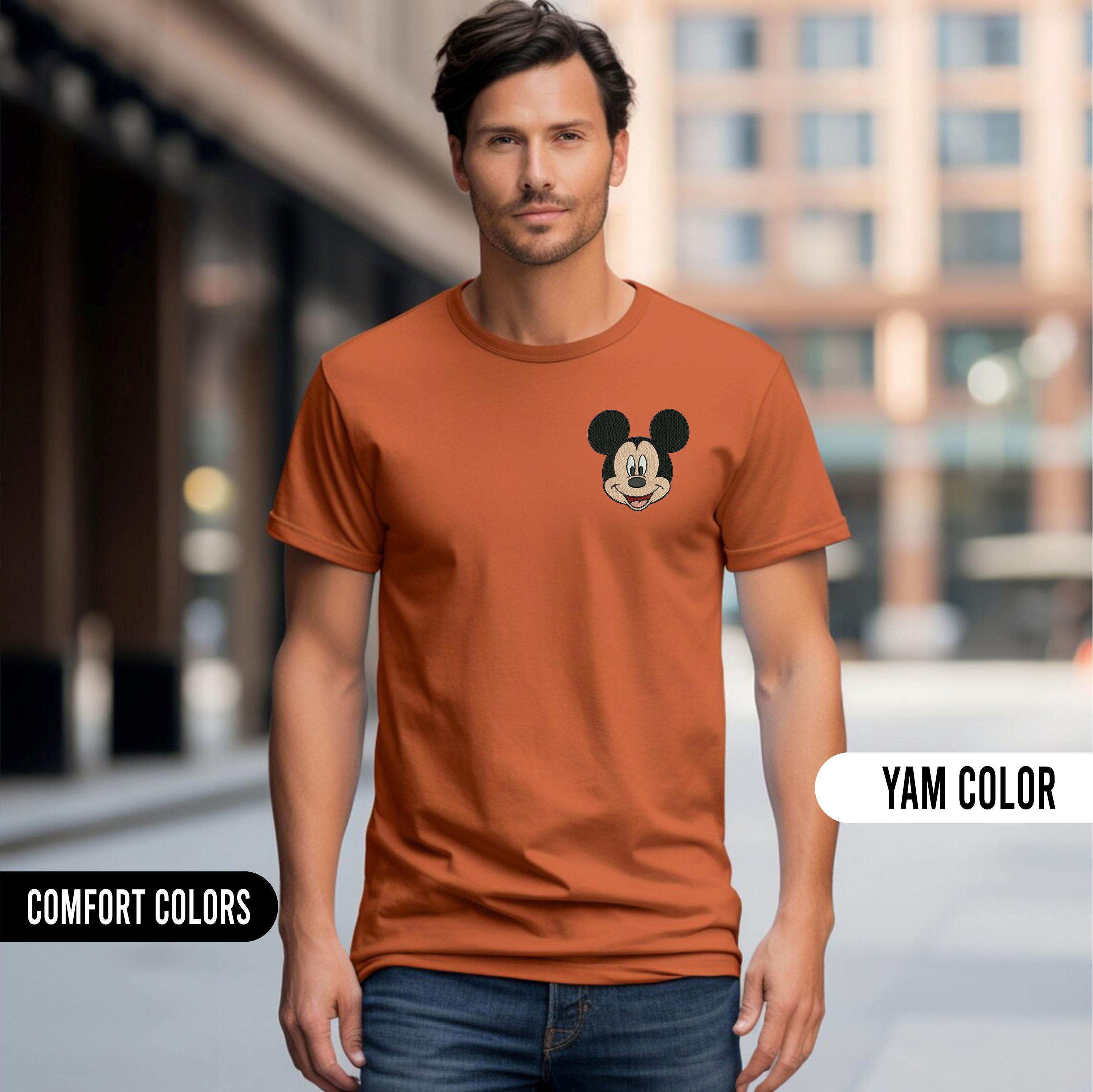 Embroidered Mickey Mouse and Minnie Mouse Comfort Colors Shirt – Disney World Vacation Matching Trip Tees - photo 8