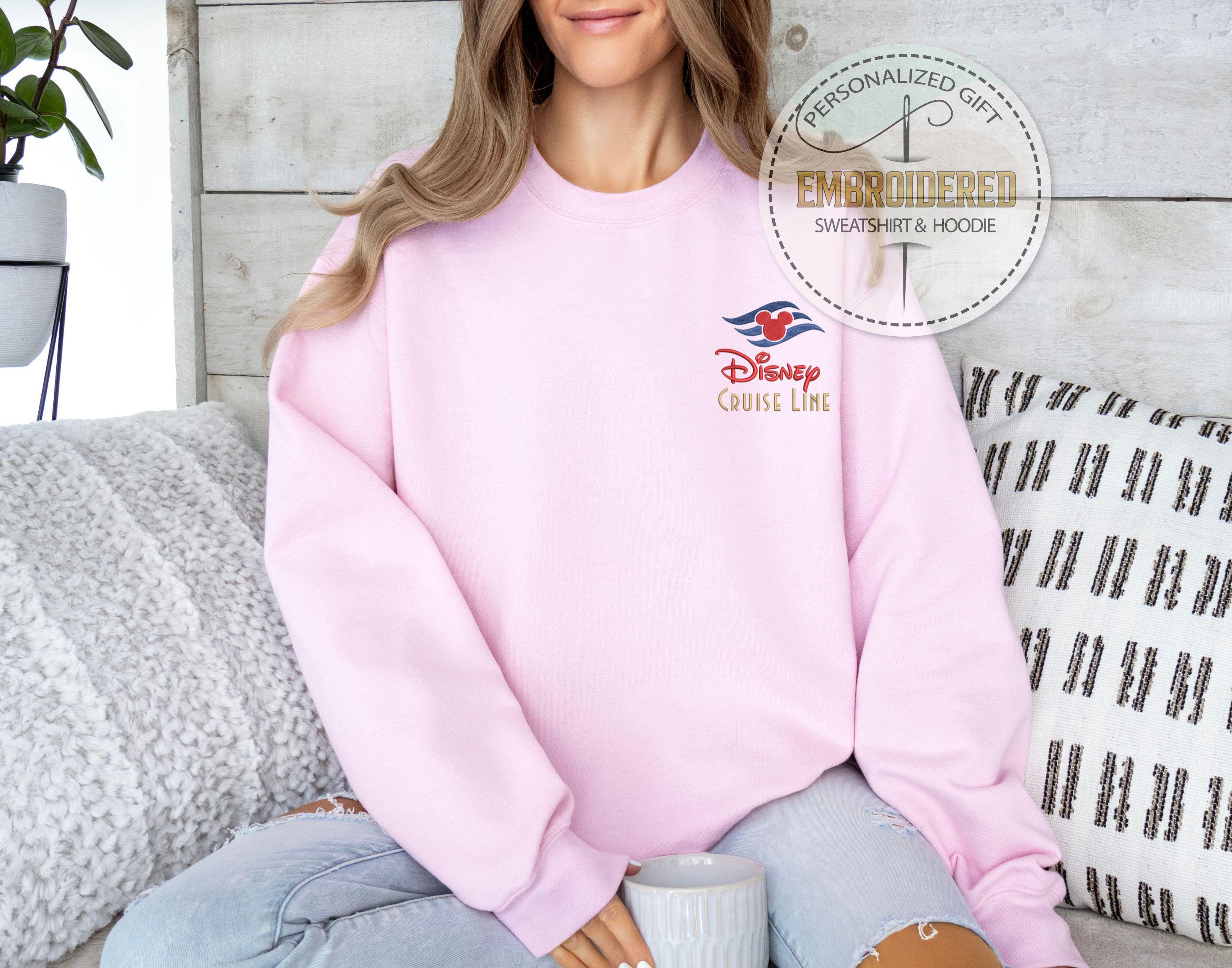 Embroidered Disney Cruise Line Hoodie with Cool Mickey – Disney World and Disneyland Vacation Sweatshirt - photo 8