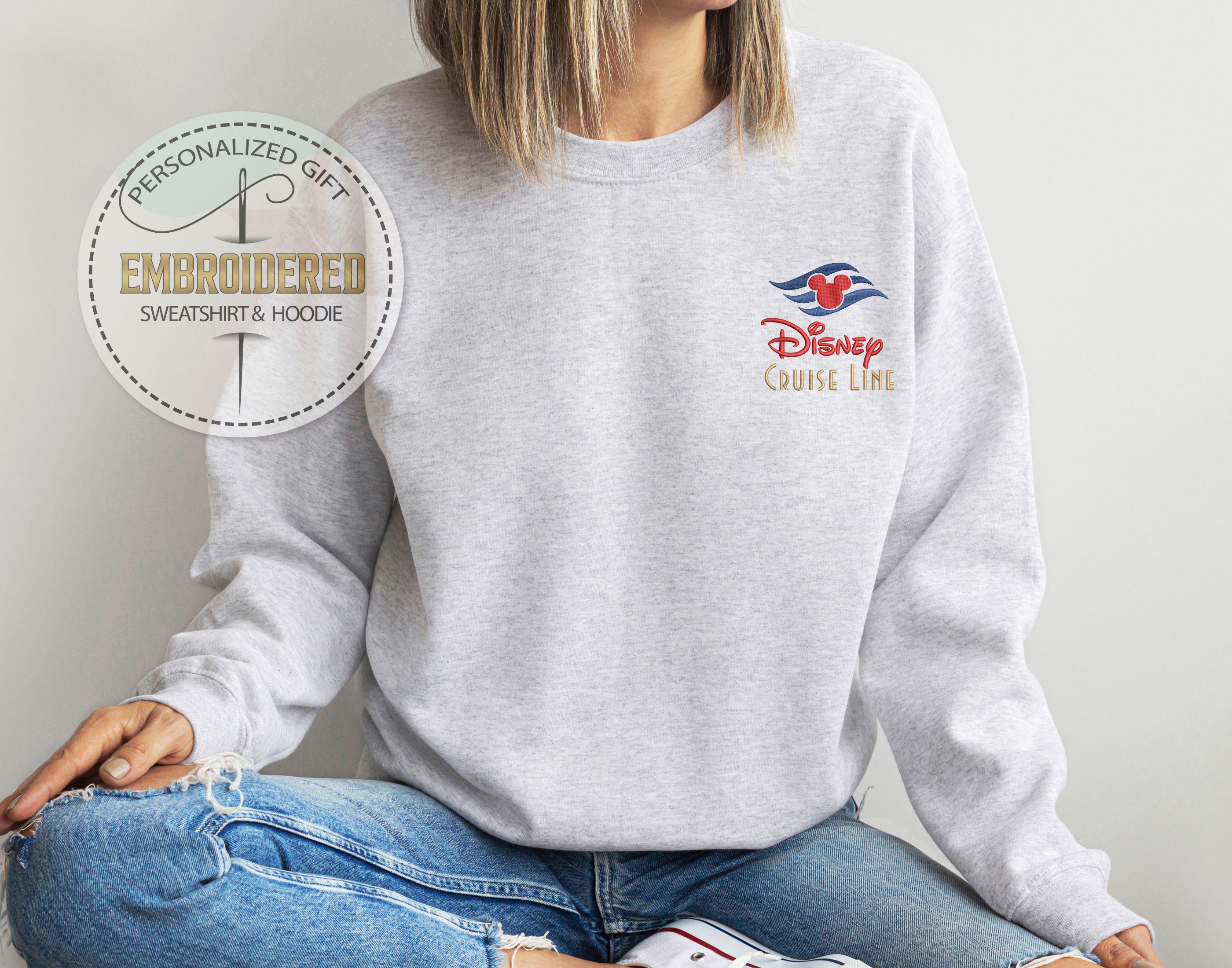 Embroidered Disney Cruise Line Hoodie with Cool Mickey – Disney World and Disneyland Vacation Sweatshirt - photo 10