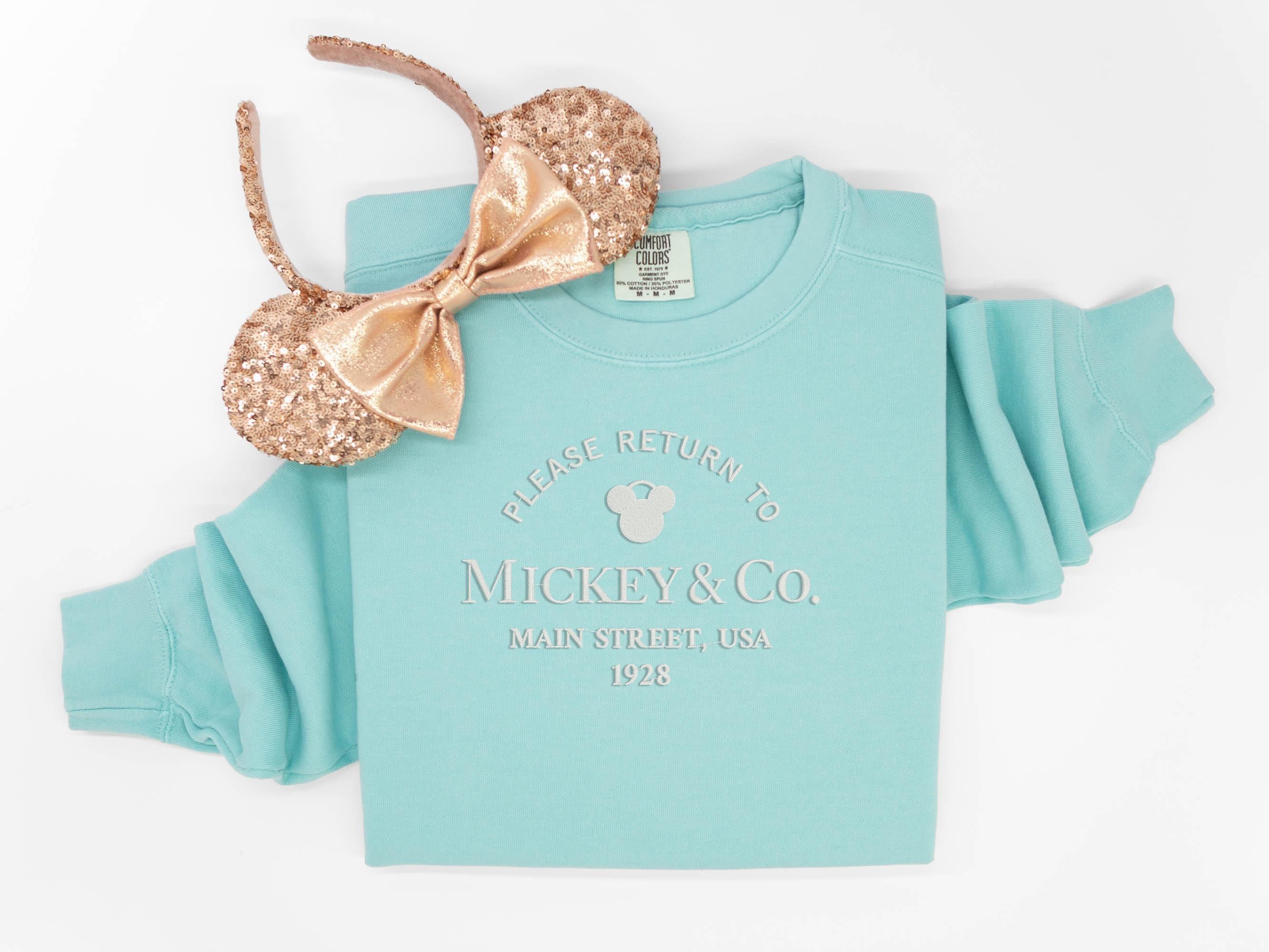 Mickey and Co Embroidered T-Shirt – Return to Mickey Disney Vacation Shirt and Tank Top for Park Days