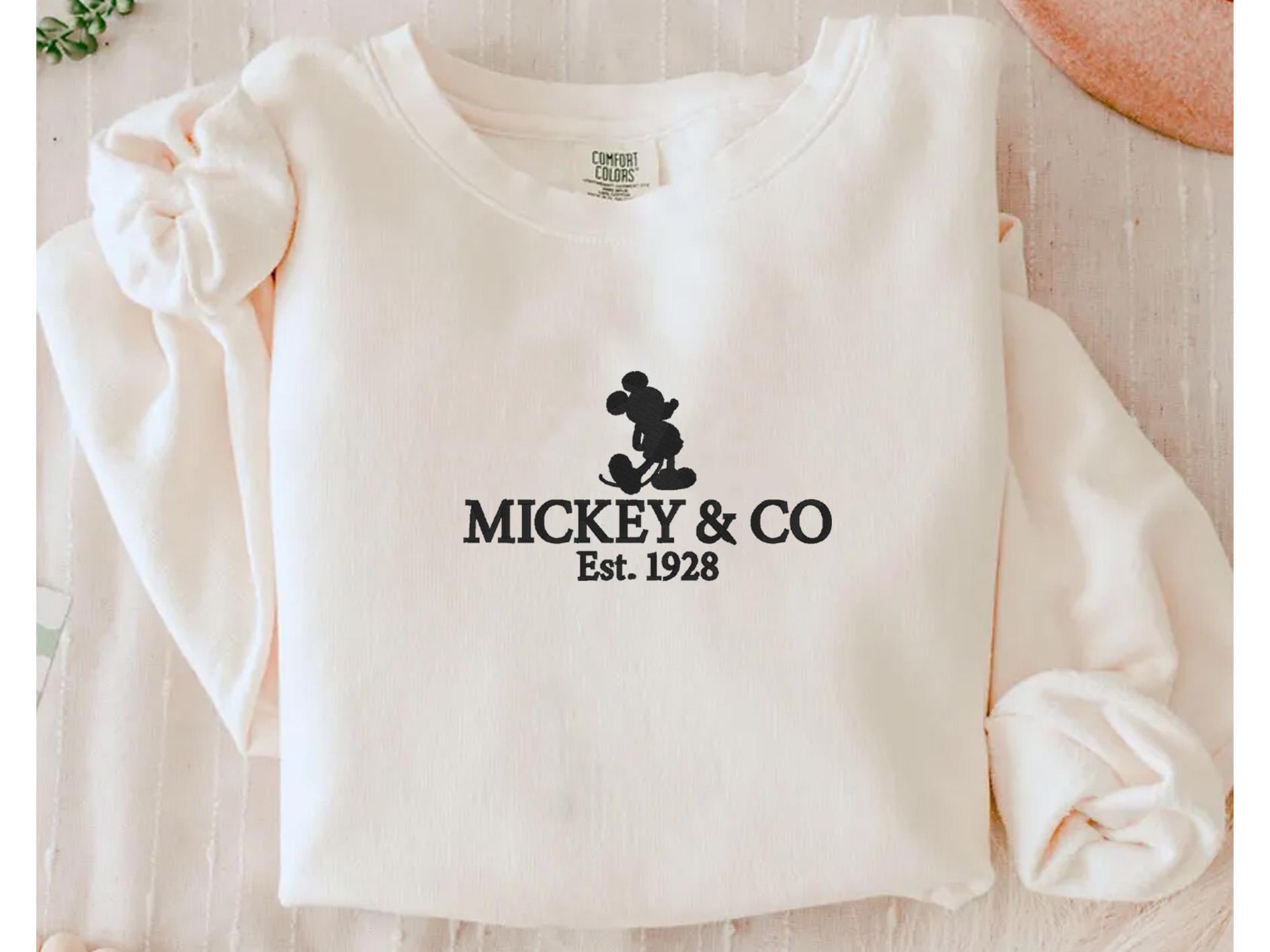 Embroidered Mickey and Co Est 1928 Comfort Colors Shirt – Disney Inspired Vacation Tee and Gift for Disney Fans - photo 6