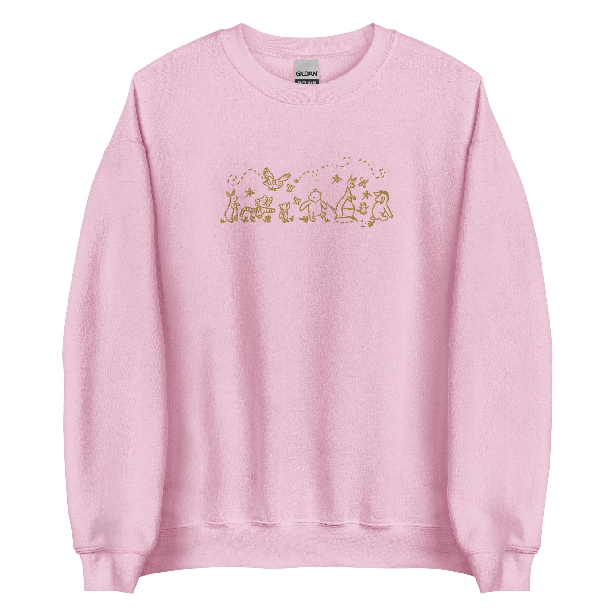 Embroidered Winnie the Pooh Sweatshirt with Pooh Parade Design – Cozy Crewneck Pullover for Pooh Bear Fans - photo 7