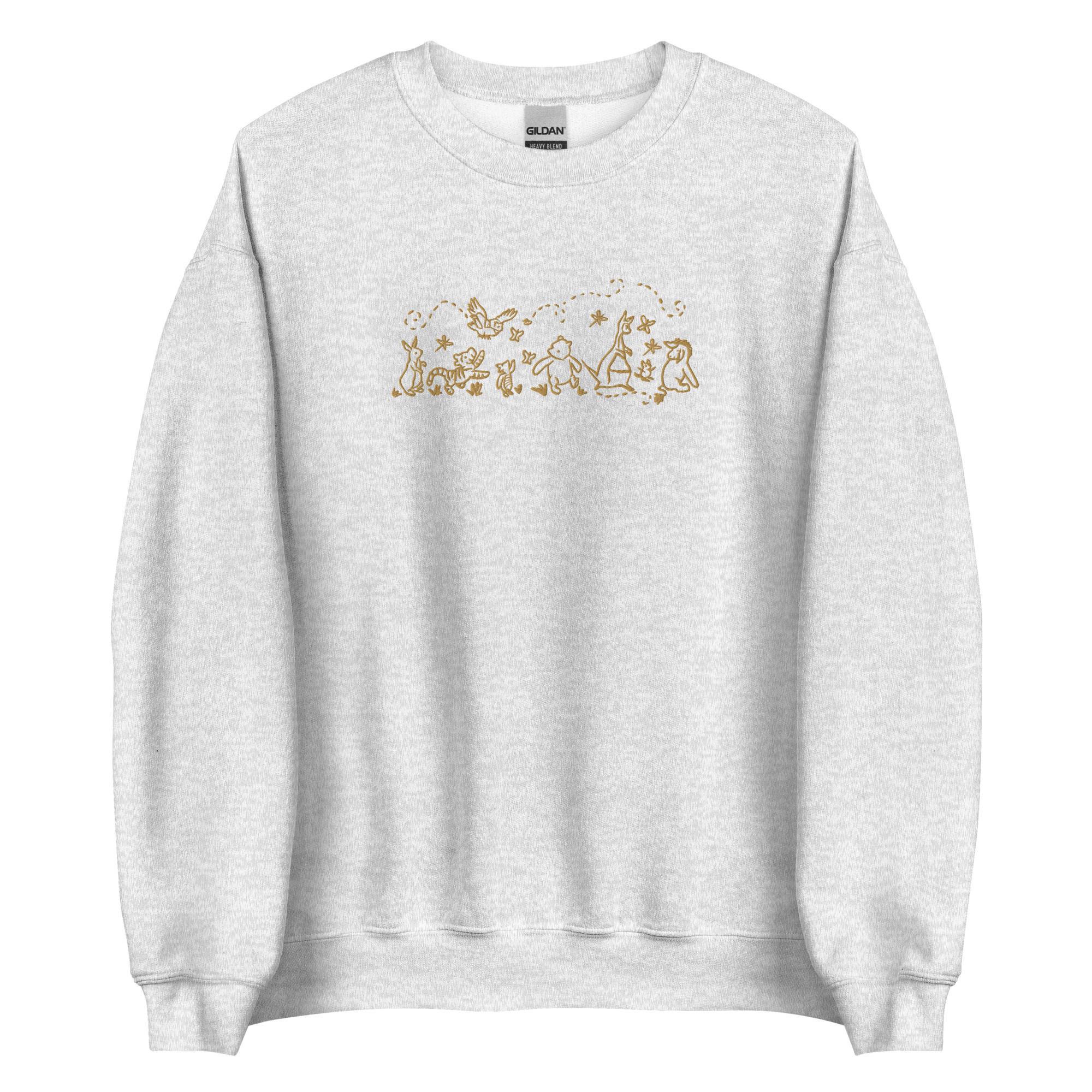 Embroidered Winnie the Pooh Sweatshirt with Pooh Parade Design – Cozy Crewneck Pullover for Pooh Bear Fans - photo 8