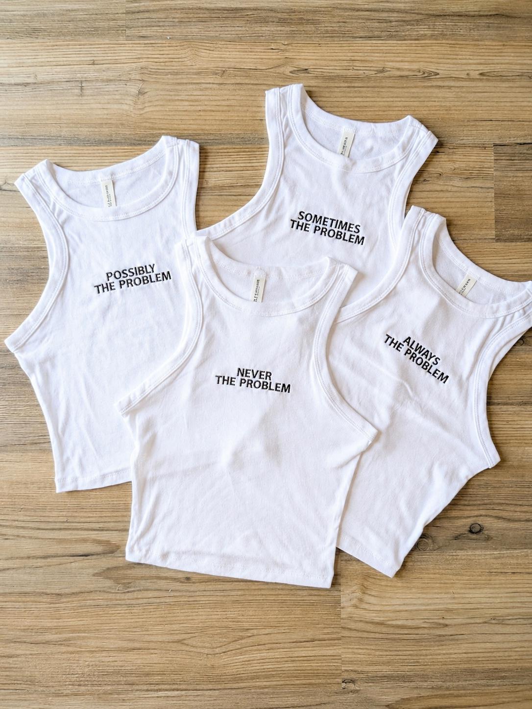 Personalized Embroidered Crop Tank And Baby Tee With Your Custom Words – Womens Unisex Vacation Tshirt With Kids Mama Initial Name - photo 14
