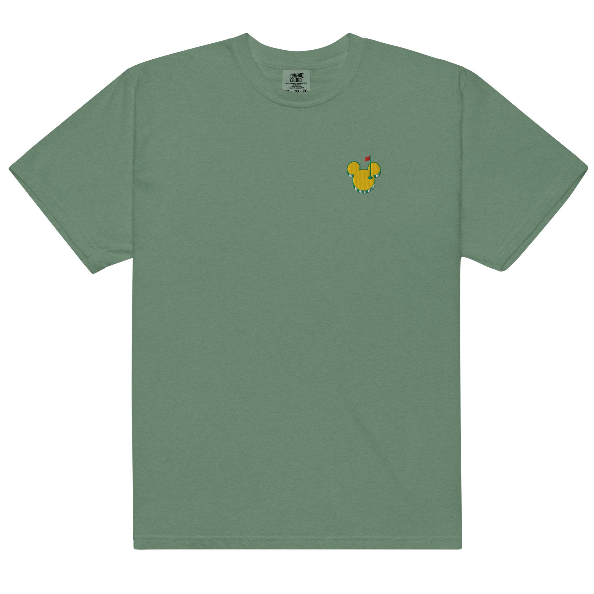 Mouse-Ter's Mickey Golf Tournament Inspired Embroidered Comfort Colors Tee – Subtle Disney Golf Shirt For Adults - photo 2