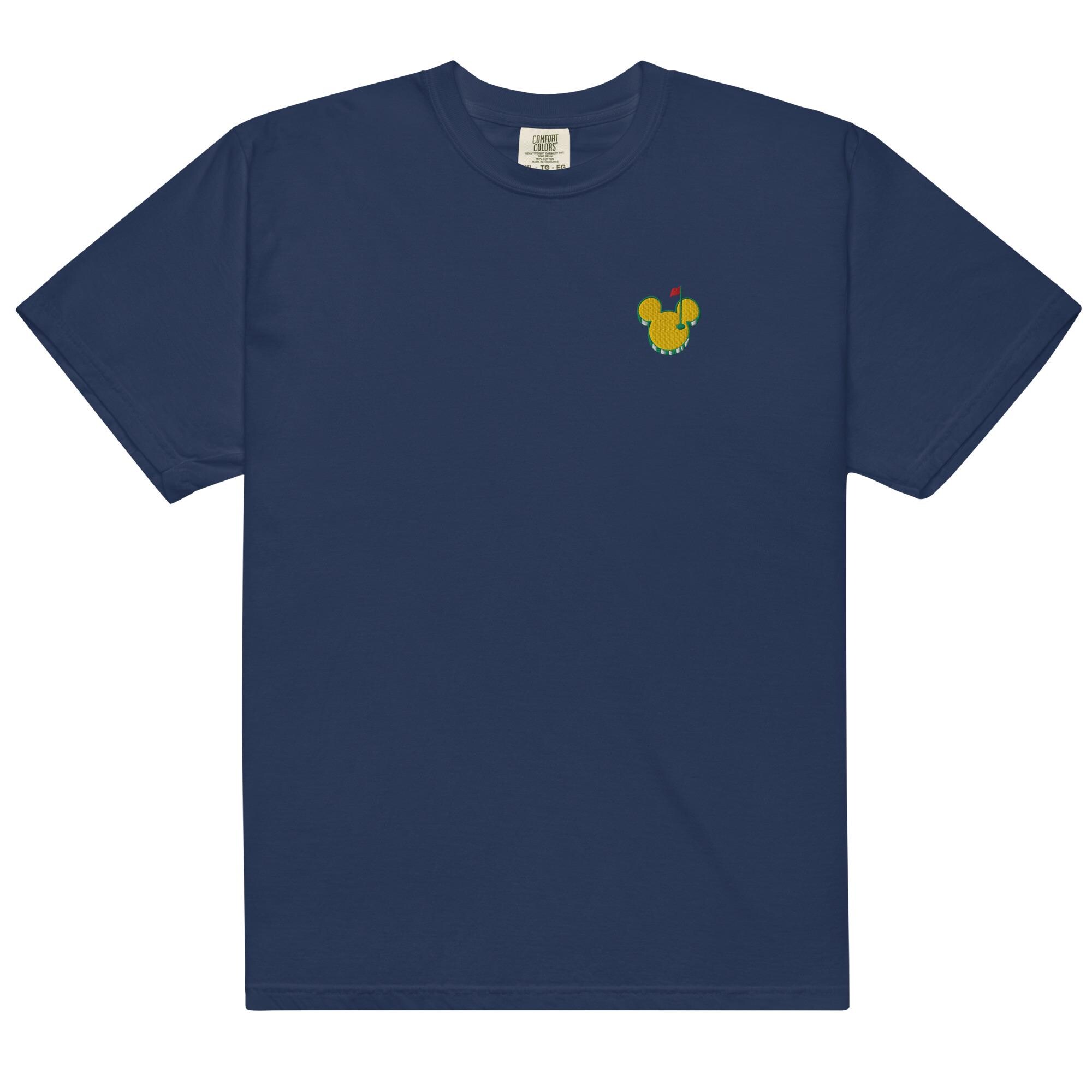 Mouse-Ter's Mickey Golf Tournament Inspired Embroidered Comfort Colors Tee – Subtle Disney Golf Shirt For Adults - photo 5