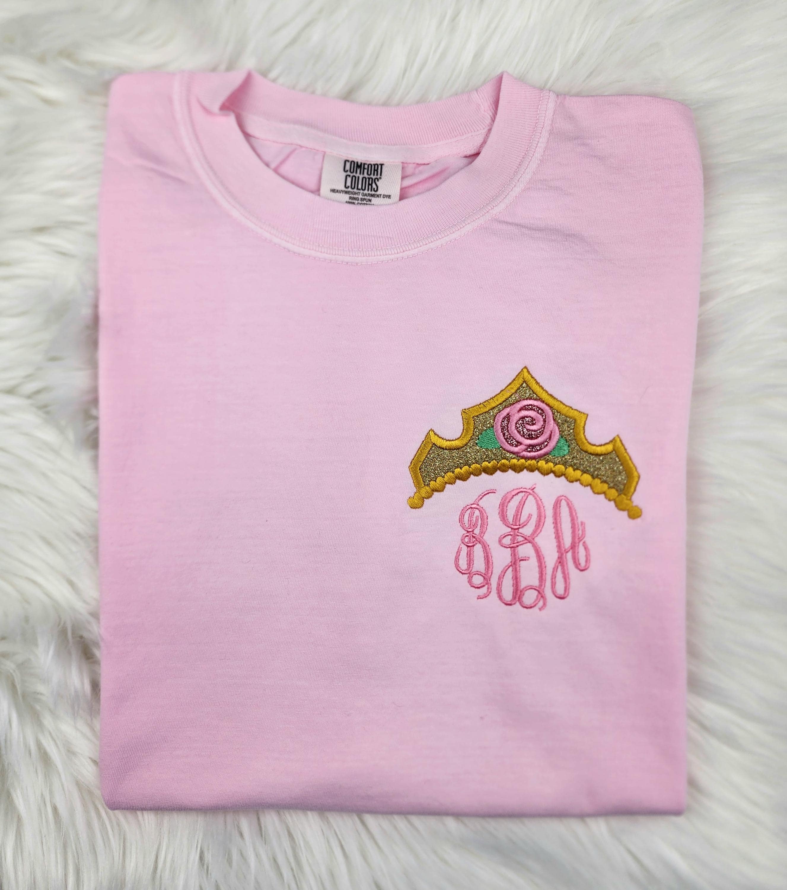 Monogrammed Aurora Embroidered Shirt – Disney Sleeping Beauty Sweatshirt With Custom Monogram Embroidery - photo 4