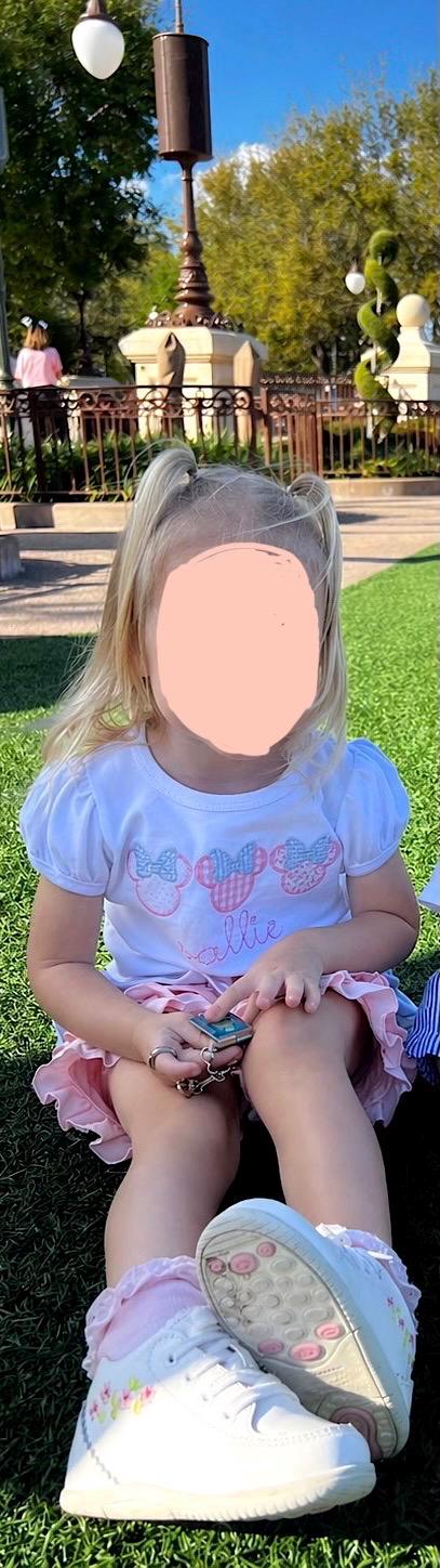 Personalized Mouse Inspired Embroidered Girl Shirt with Custom Name Monogram – Disney Outfit Toddler Tee - photo 5