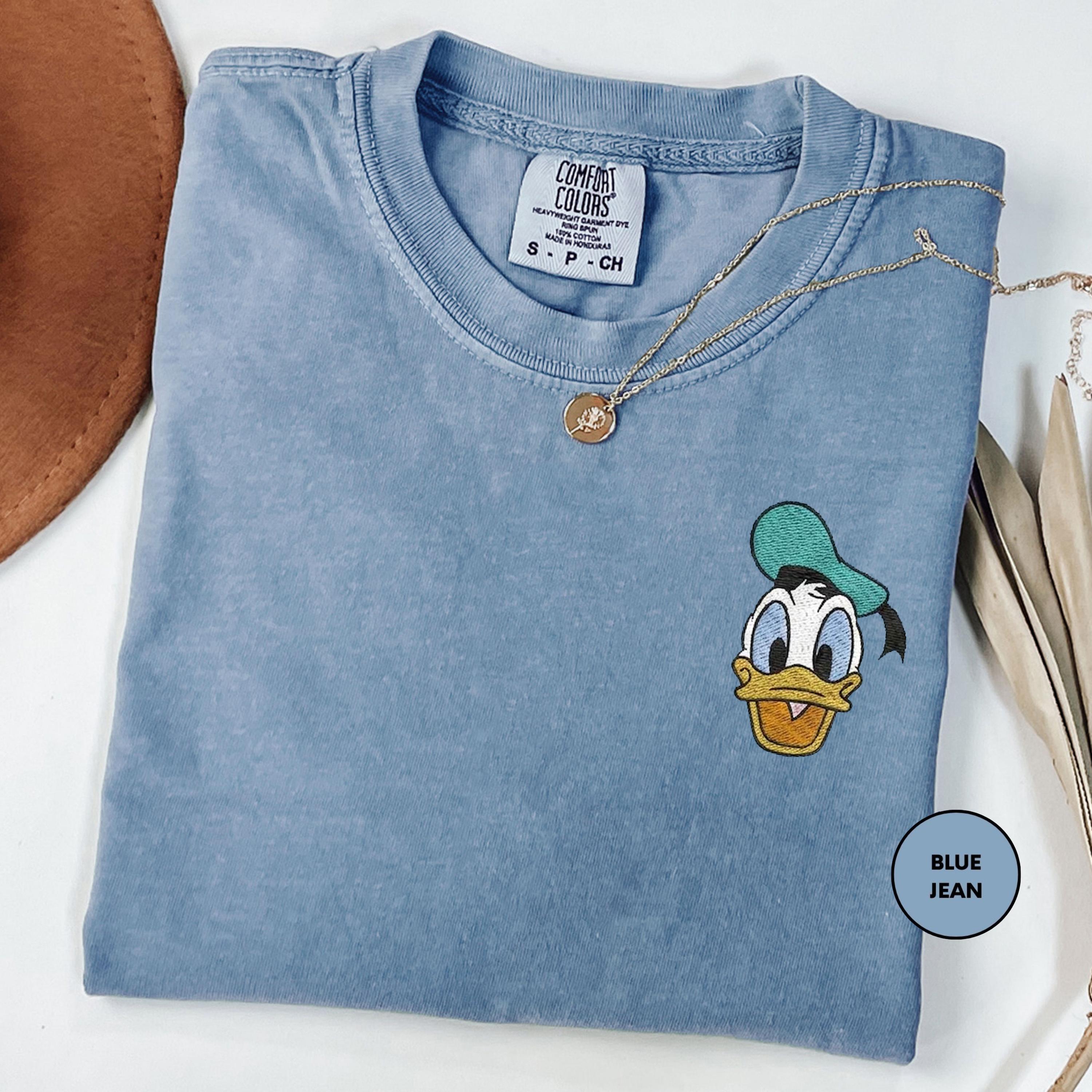 Mickey and Friends Embroidered Comfort Colors Shirt – Disney World Vacation Matching Tee for Disney Trips and Park Days - photo 4