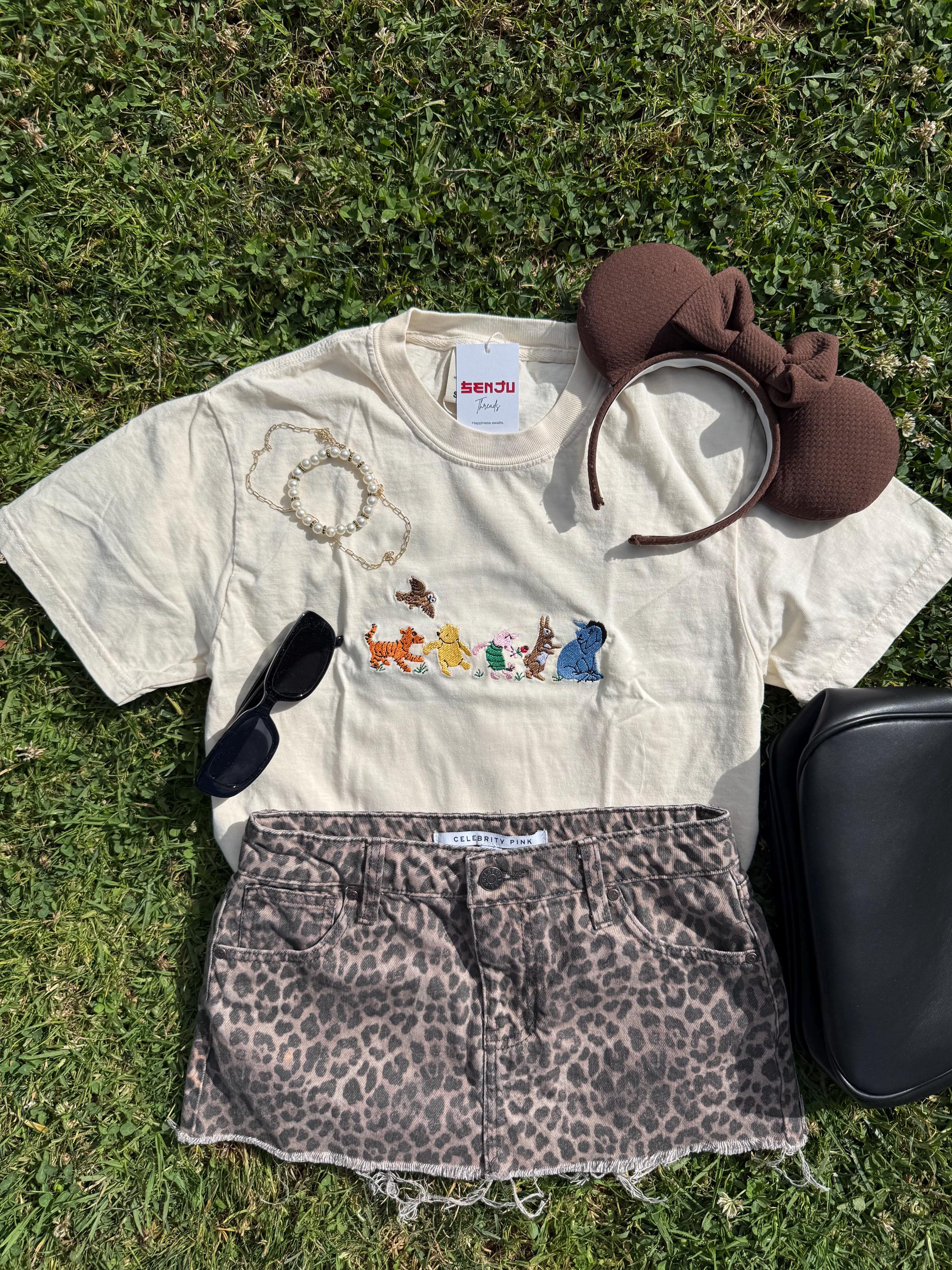 Vintage Winnie the Pooh Embroidered T-Shirt for Adults – Classic Honey Bear Tee for Everyday Casual Wear - photo 2