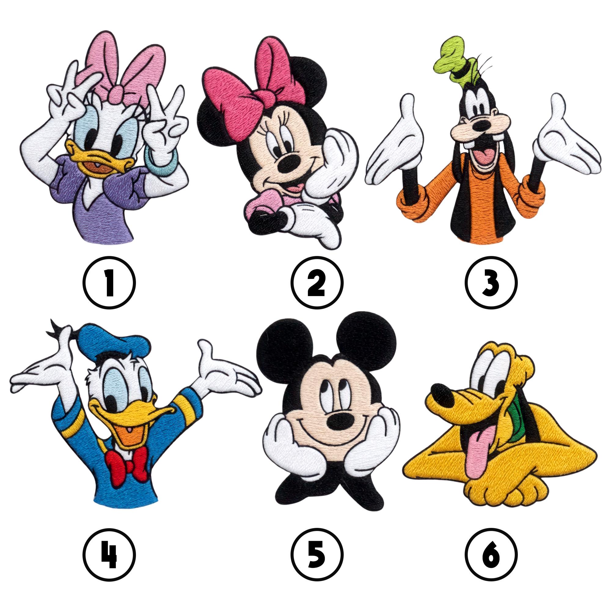 Embroidered Disney Characters Ribbed Tank Top With Minimal Chest Design – Cute Aesthetic Mickey Minnie Daisy Donald Goofy Summer Shirt Outfit - photo 6