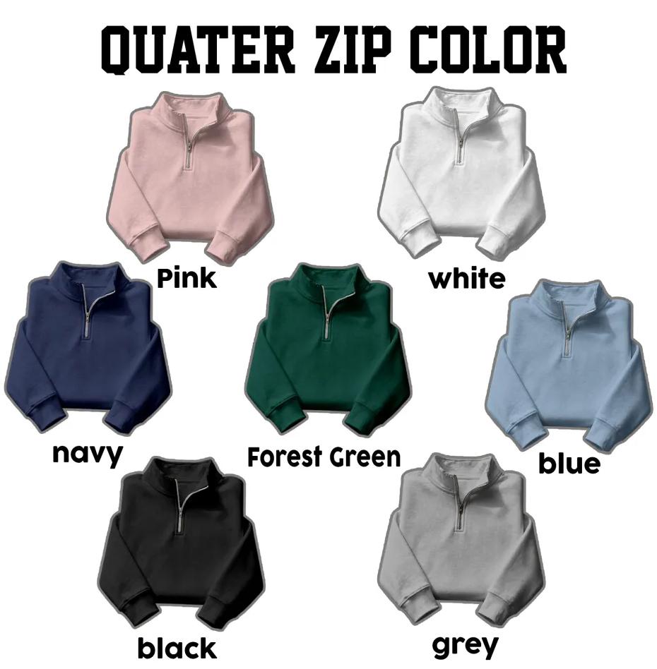 Personalized Tinker Bell Embroidered Quarter Zip Sweatshirt with Custom Name – Cute Magical Disney Fairy Pullover Sweater - photo 7