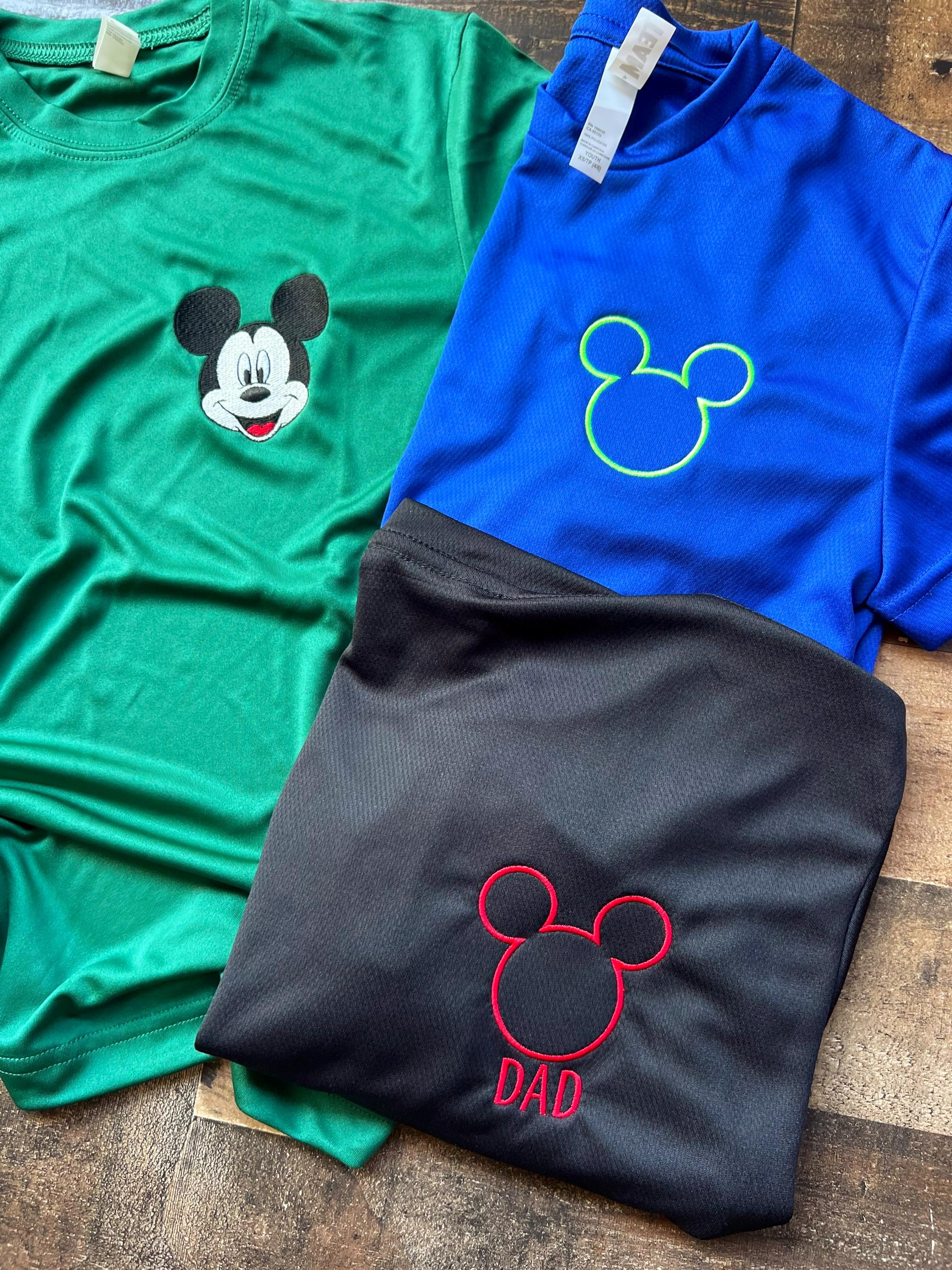 Athletic Mickey Embroidered Dri Fit Disney Shirt – Lightweight Summer Performance Mouse Tee for Dad and Mens Wear - photo 8