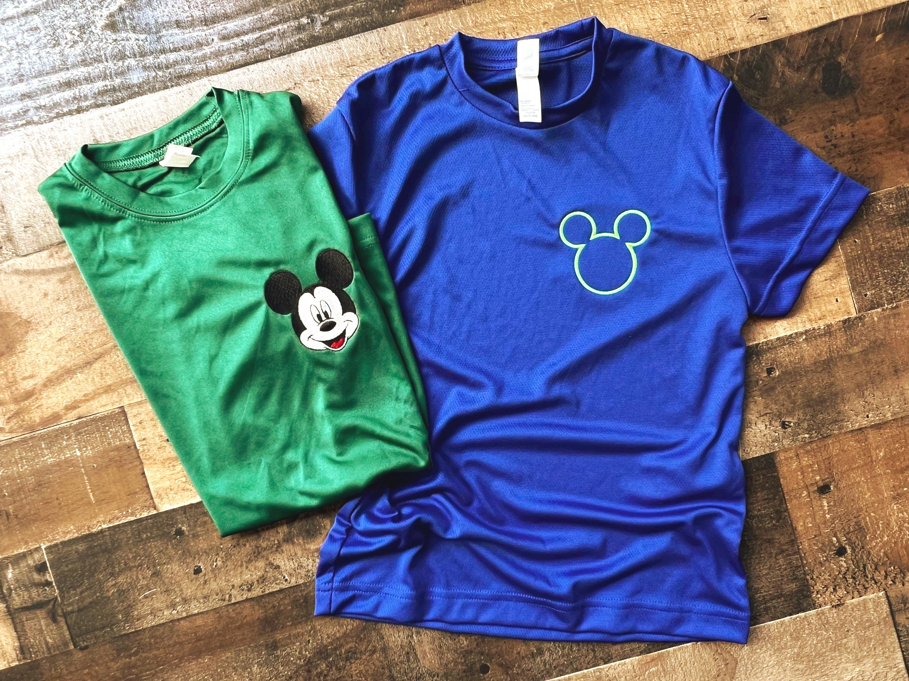 Athletic Mickey Embroidered Dri Fit Disney Shirt – Lightweight Summer Performance Mouse Tee for Dad and Mens Wear - photo 15