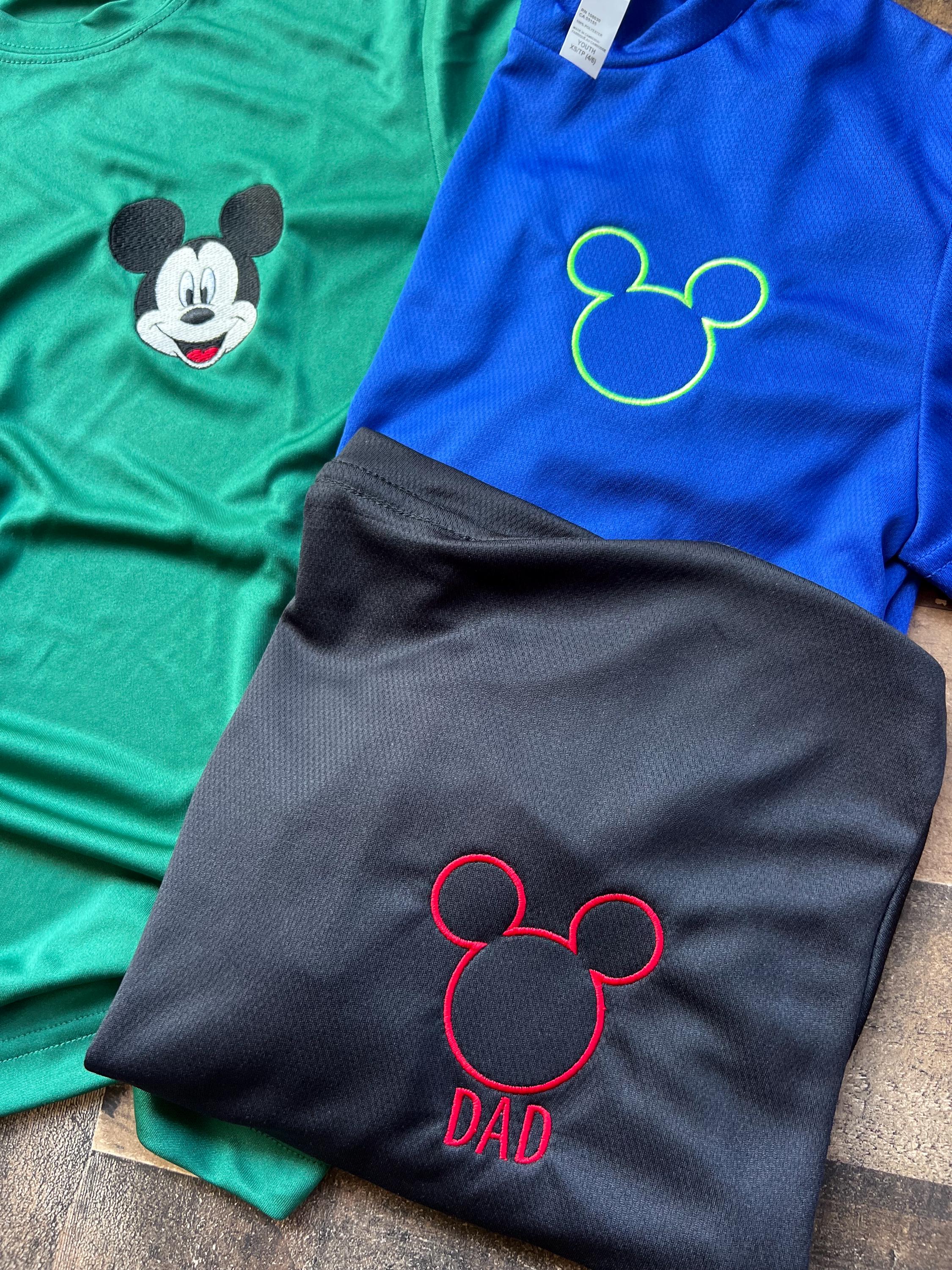 Athletic Mickey Embroidered Dri Fit Disney Shirt – Lightweight Summer Performance Mouse Tee for Dad and Mens Wear - photo 17