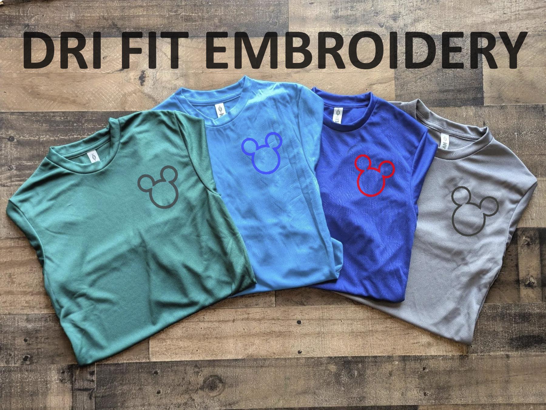 Athletic Mickey Embroidered Dri Fit Disney Shirt – Lightweight Summer Performance Mouse Tee for Dad and Mens Wear - photo 18