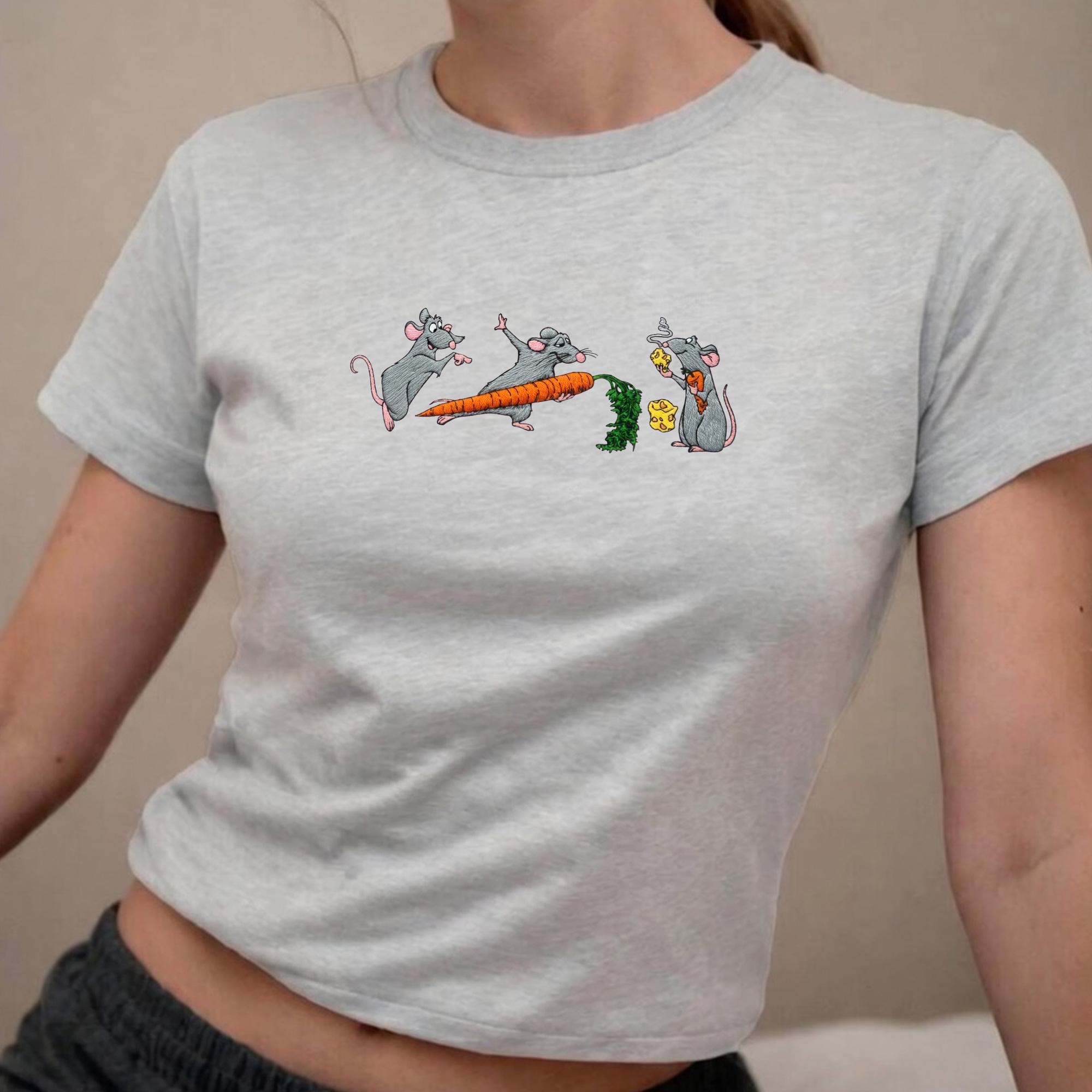 Embroidered Ratatouille Disney Tank Top with Remy Little Chef Baby Tee and Vintage Disney Park T-Shirt for Epcot Food and Wine Outfit and Disney Gift - photo 9