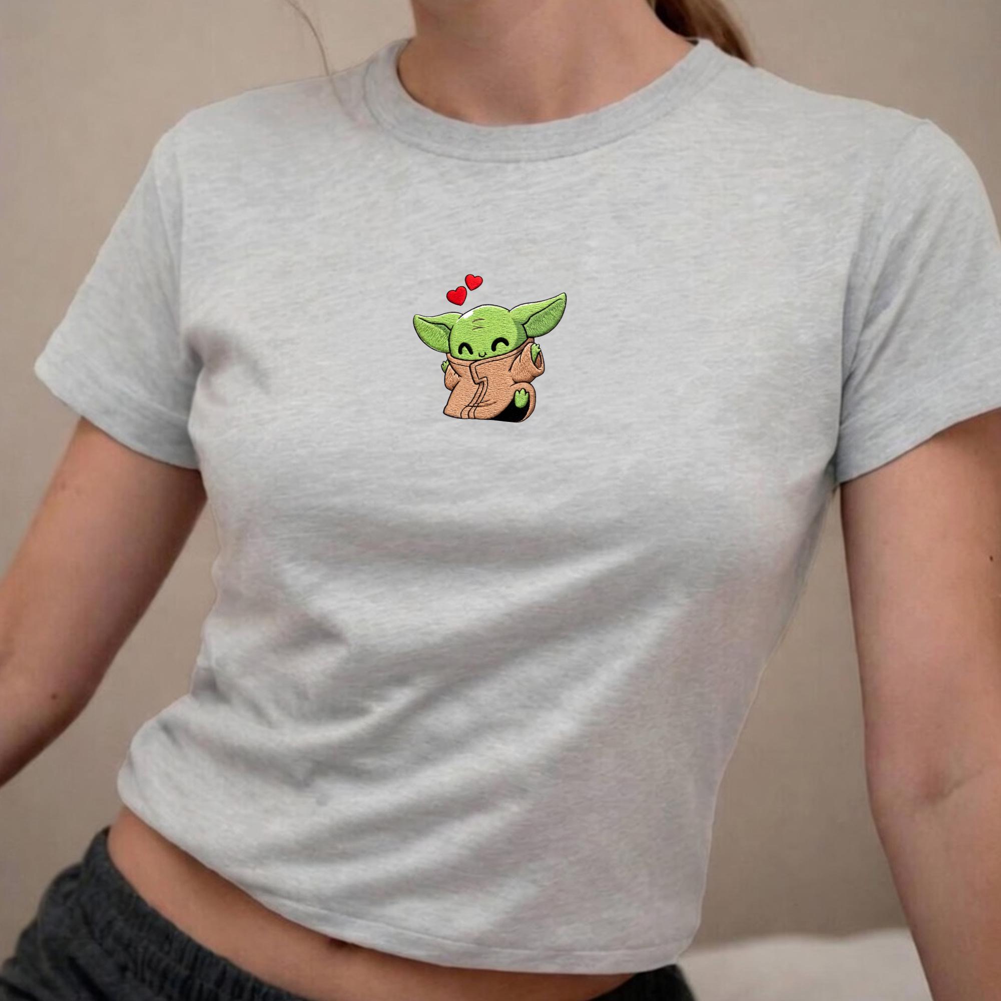 Embroidered Baby Yoda Star Wars Tank Top with Boba Fett Darth Vader Chewbacca Baby Tee and Mandalorian Tank for Disney Gift - photo 9