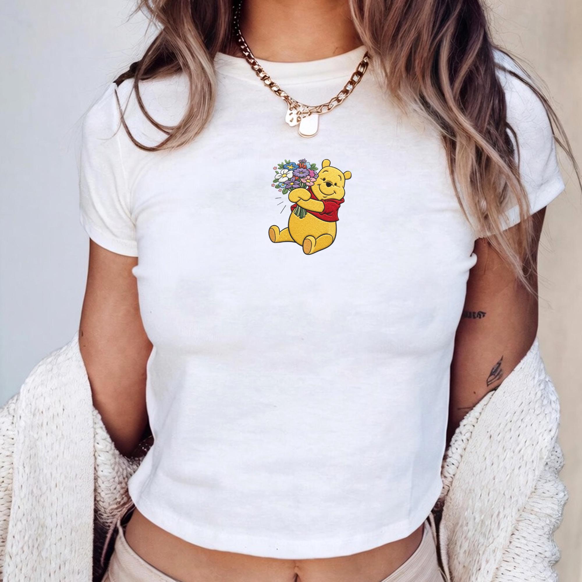 Embroidered Winnie the Pooh Baby Tee with Walt Disney Tank Top for Disney Family Trip Shirt - photo 8