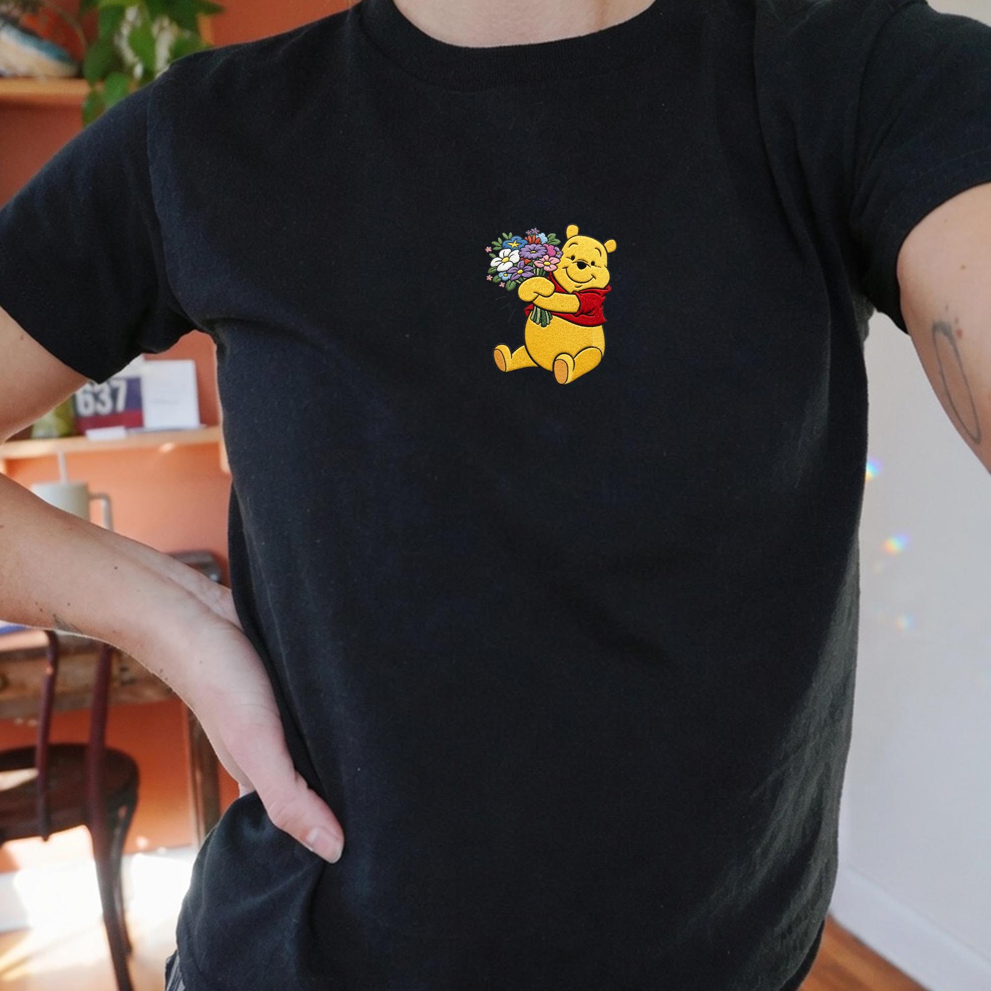 Embroidered Winnie the Pooh Baby Tee with Walt Disney Tank Top for Disney Family Trip Shirt - photo 9