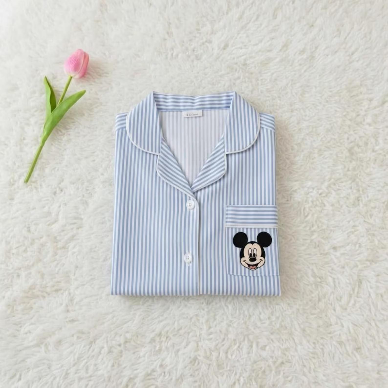 Personalized Embroidered Mickey and Friends Pajama Set – Disney Character Sleepwear PJs with Minnie Donald and Daisy - photo 3