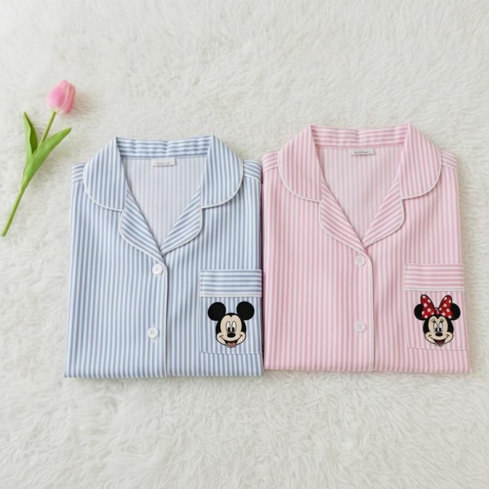 Personalized Embroidered Mickey and Friends Pajama Set – Disney Character Sleepwear PJs with Minnie Donald and Daisy - photo 5