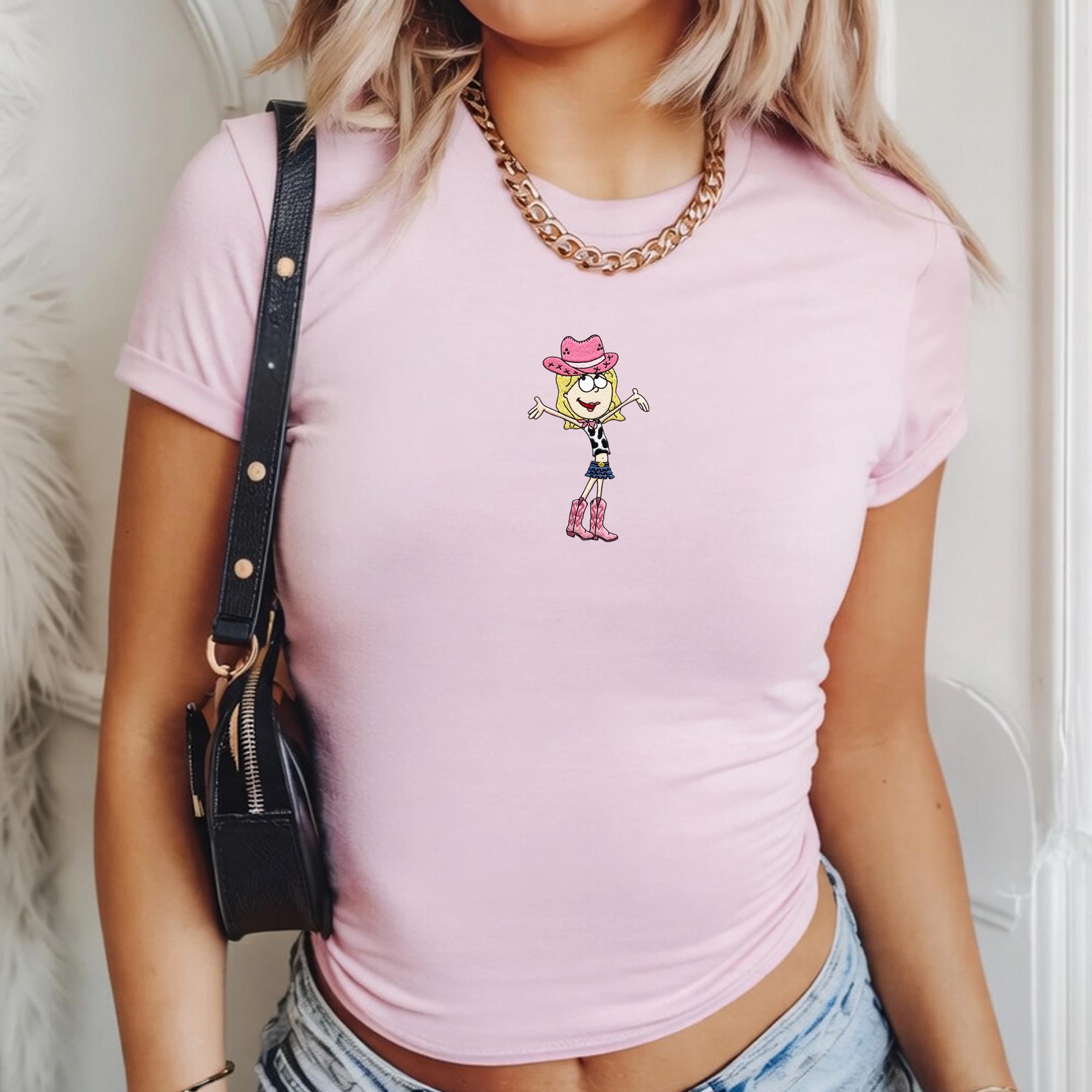 Lizzie McGuire Cowgirl Embroidered Baby Tee with Cute Y2K Racer Tank Top for Disney Trip Outfit and Fan Vacation Shirt Gift - photo 7