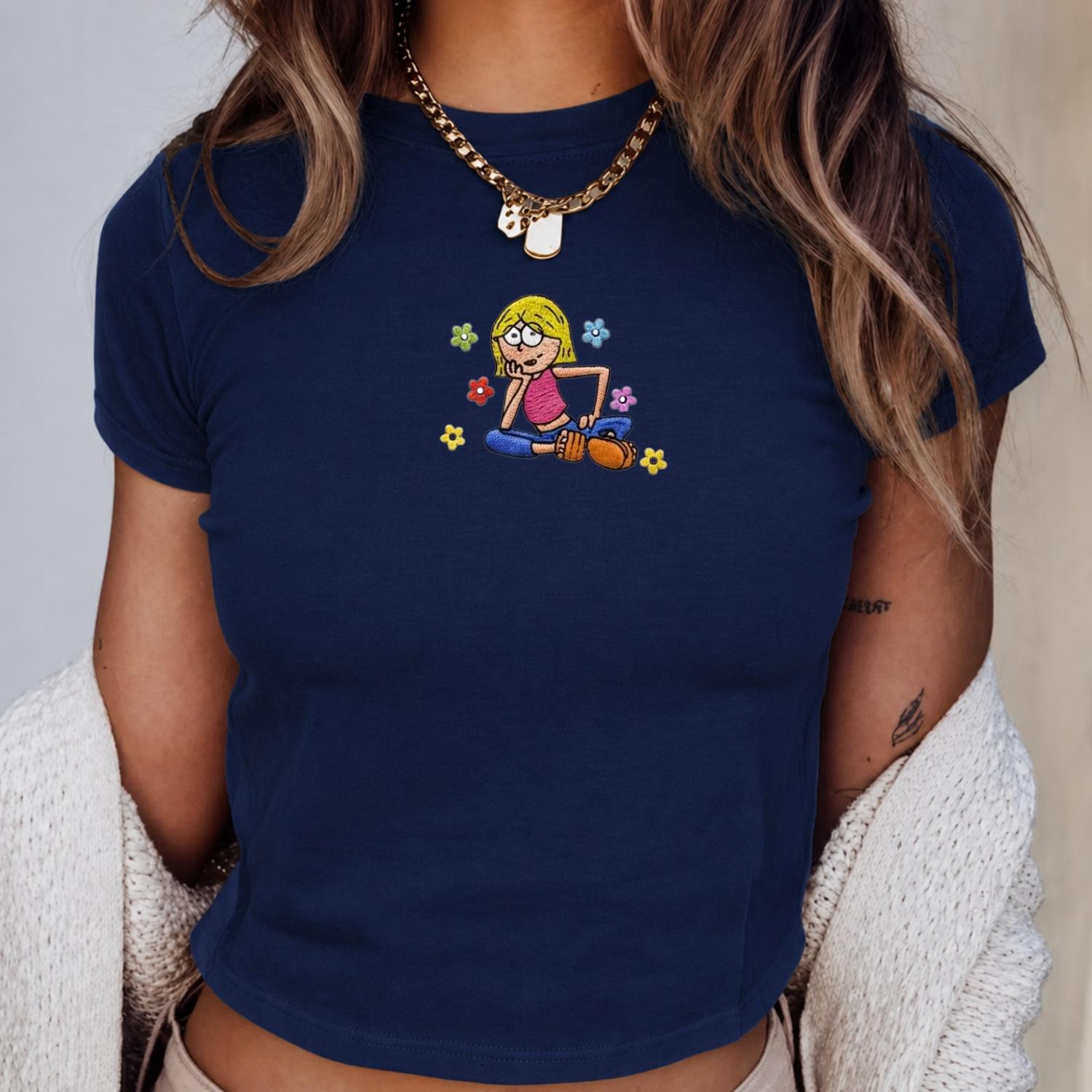Lizzie McGuire Embroidered Baby Tee with This Is What Dreams Are Made Of – Y2K Disney Inspired 2000s Outfit Shirt Gift for Her - photo 5