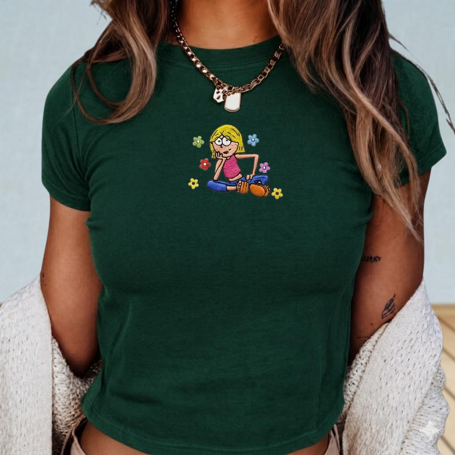 Lizzie McGuire Embroidered Baby Tee with This Is What Dreams Are Made Of – Y2K Disney Inspired 2000s Outfit Shirt Gift for Her - photo 6