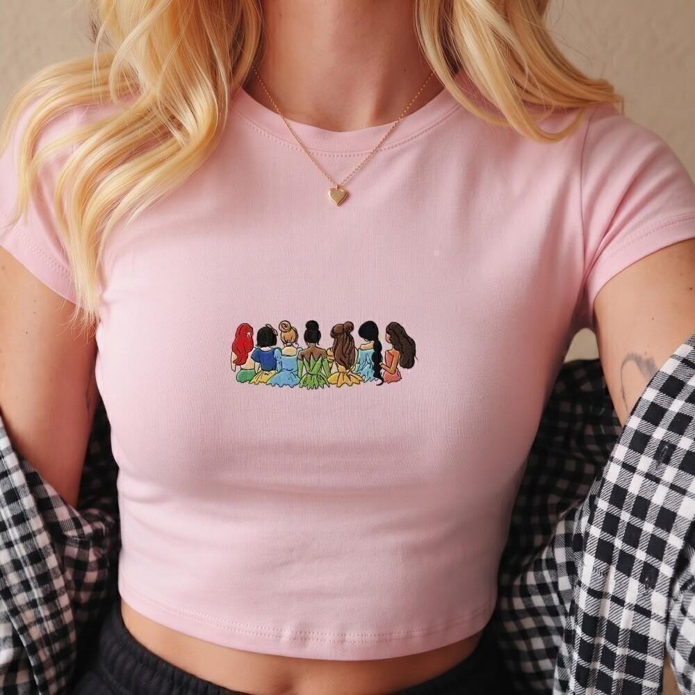Embroidered Disney Toy Story Lace Trim Tank Top Cami with Cute Ribbed Trim – Magic Kingdom Outfit and Disneyland Trip Shirt for Women - photo 3
