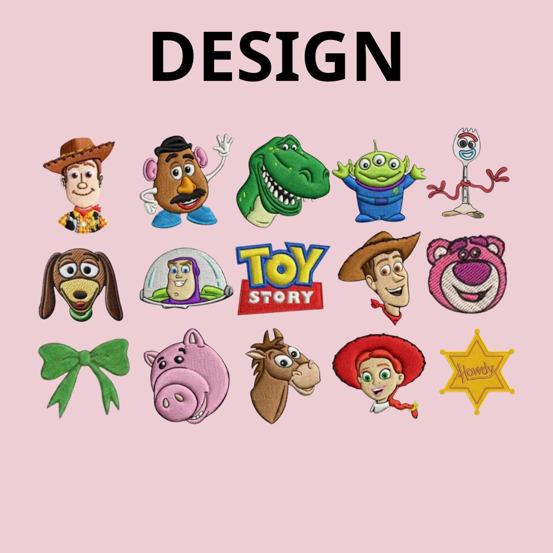 Embroidered Coquette Toy Story Tank Top with Jessie and Buzz Lightyear – Disney Character Ribbed Crop Top for Disneyland Girls Trip Shirt - photo 2