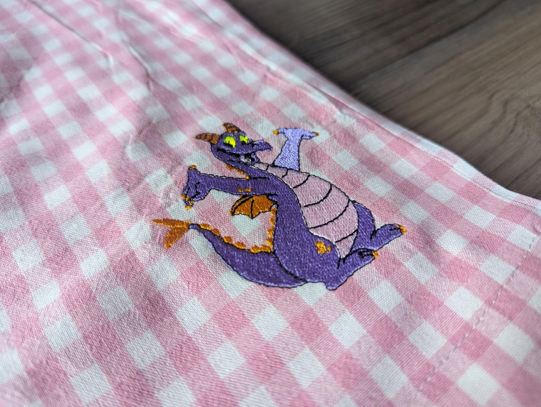 Womens Embroidered Disney Boxer Shorts with Mickey, Minnie and Flounder Animal Characters for Disneyland WDW Summer Vibes - photo 2