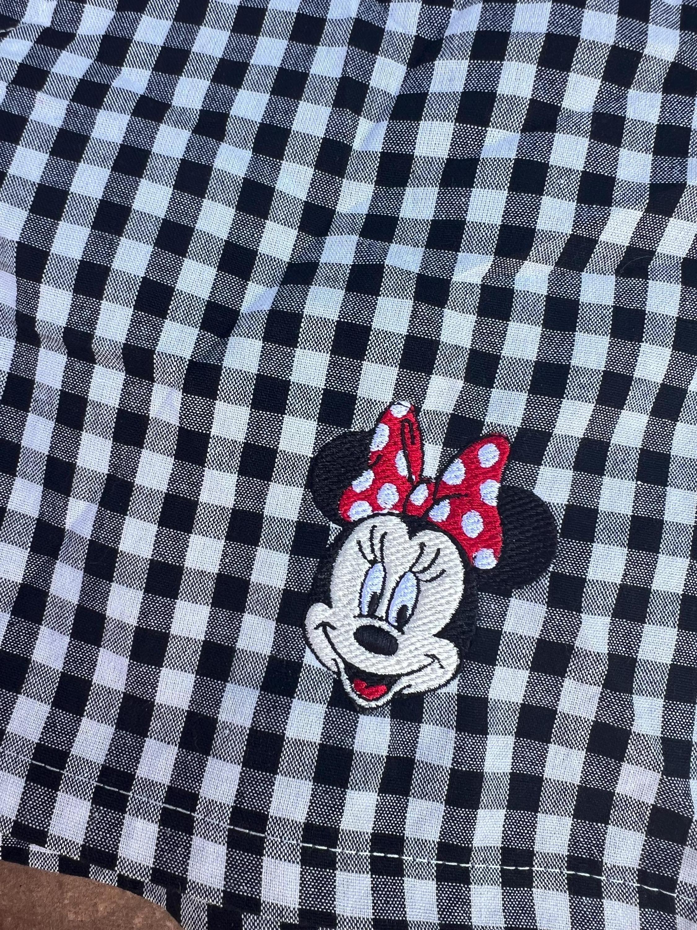 Womens Embroidered Disney Boxer Shorts with Mickey, Minnie and Flounder Animal Characters for Disneyland WDW Summer Vibes - photo 19
