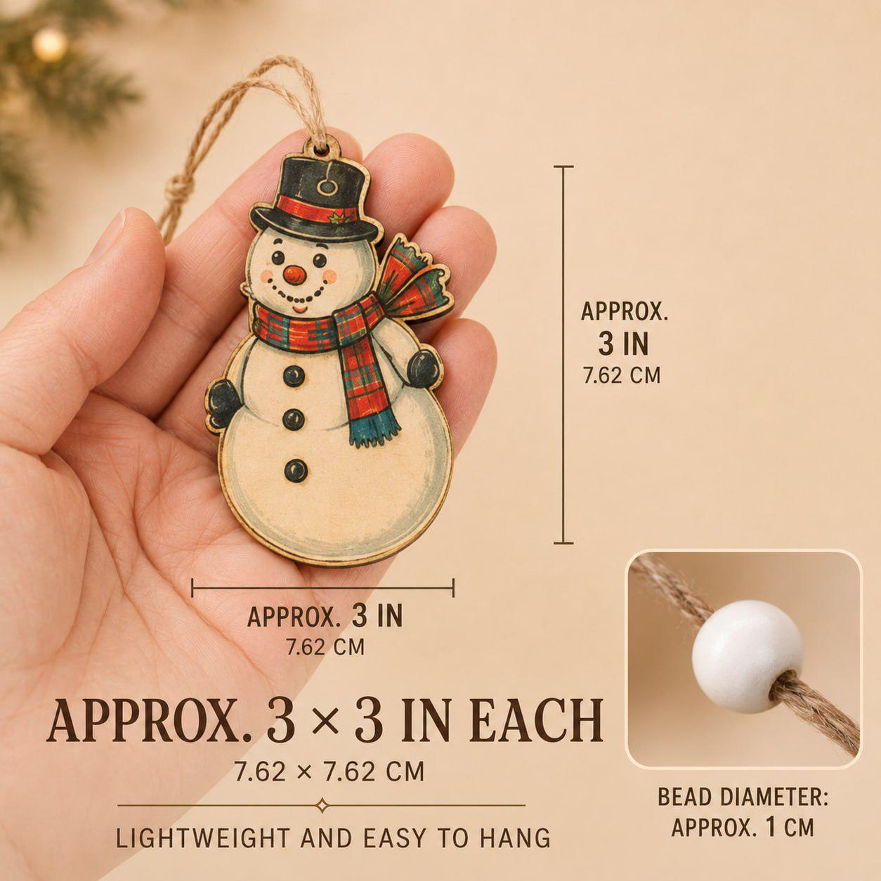 Classic Christmas Wooden Garland Mantel Banner with Santa Reindeer Snowman Tree Wreath Bell and Candy Cane for Holiday Wall Decor - photo 2