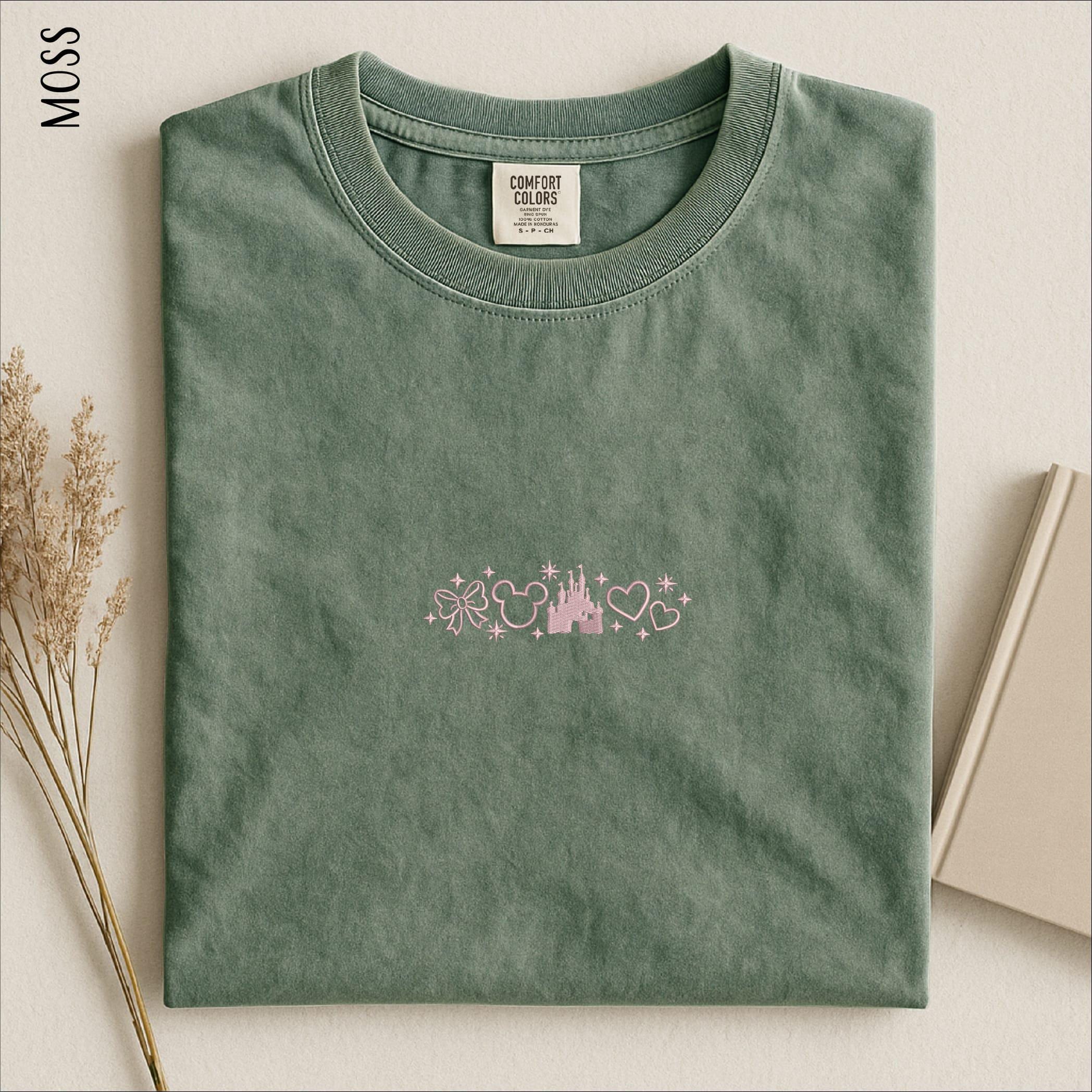 Embroidered Disney Magic Kingdom Shirt – Walt Disney World Sweatshirt and Comfort Colors T-Shirt Gift for Her - photo 4