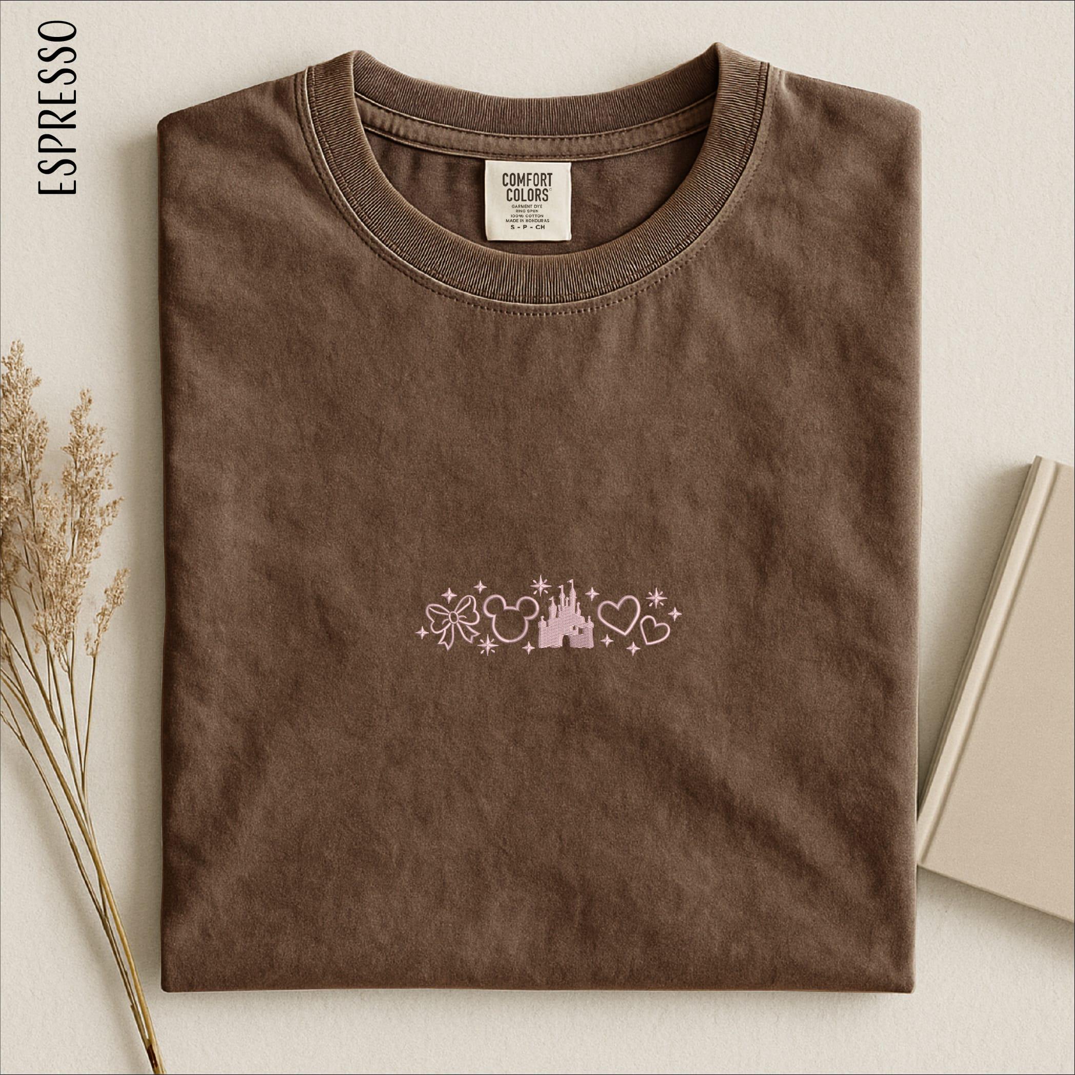 Embroidered Disney Magic Kingdom Shirt – Walt Disney World Sweatshirt and Comfort Colors T-Shirt Gift for Her - photo 5