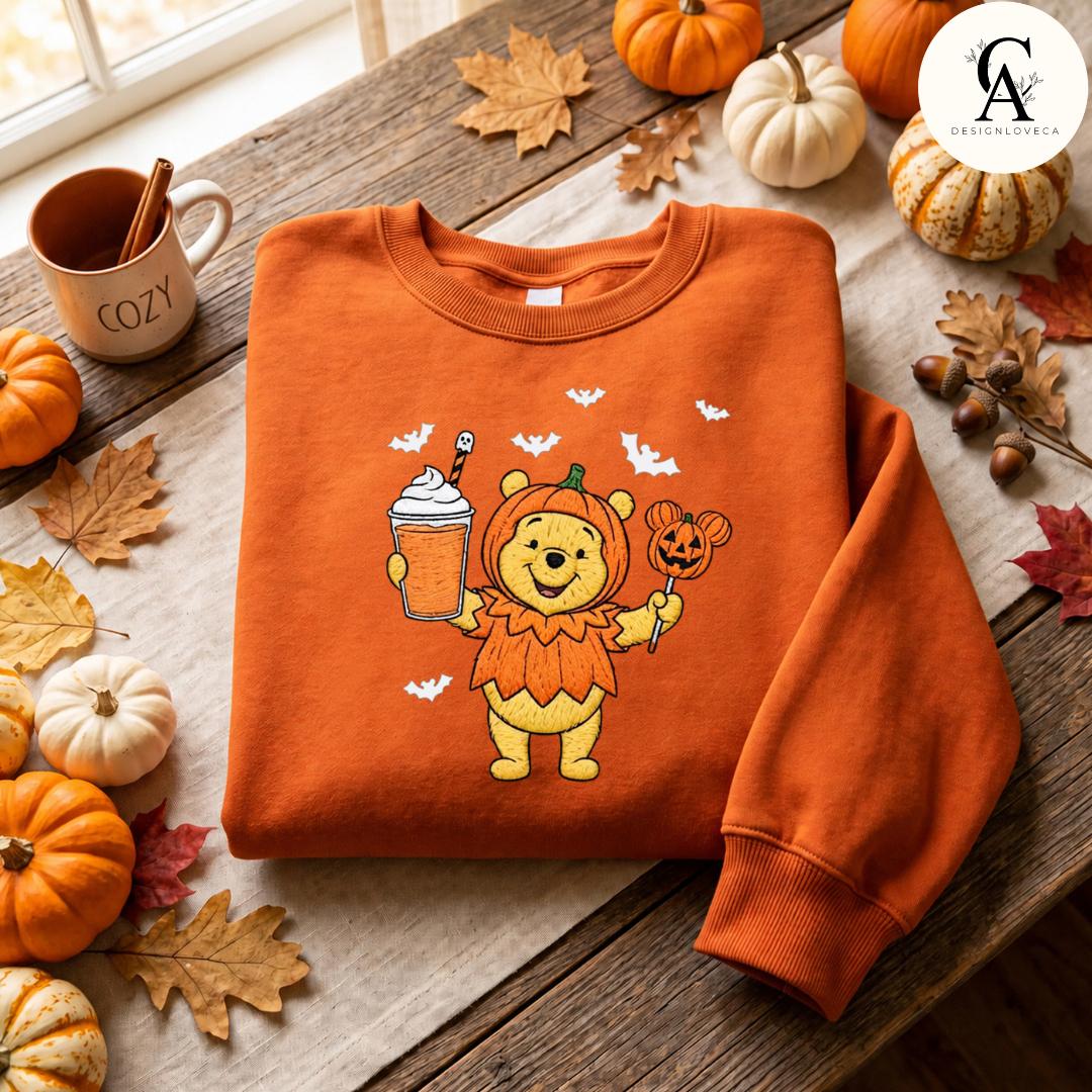 Embroidered All Characters Pumpkin Disney Halloween Baby Tee Crop Tank With Jack Skellington – Oogie Boogie Bash Snacks Lace Trim Tank - photo 2