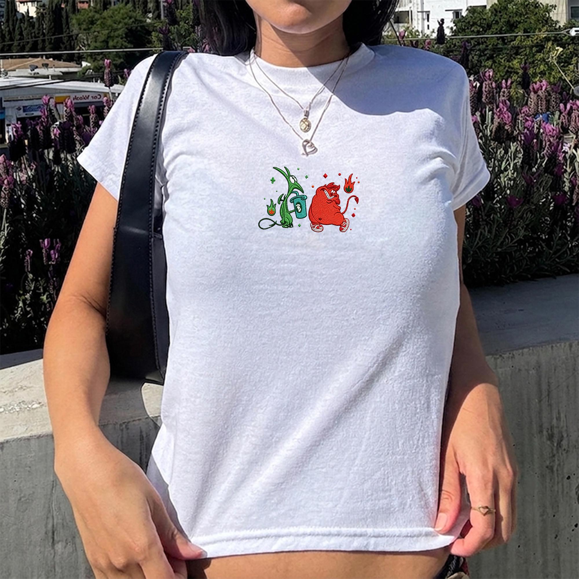 Embroidered Hercules Pain and Panic Shirt and Baby Tee with Hades and Disney Original Baddies Villains for a WDW Disneyland Trip - photo 4