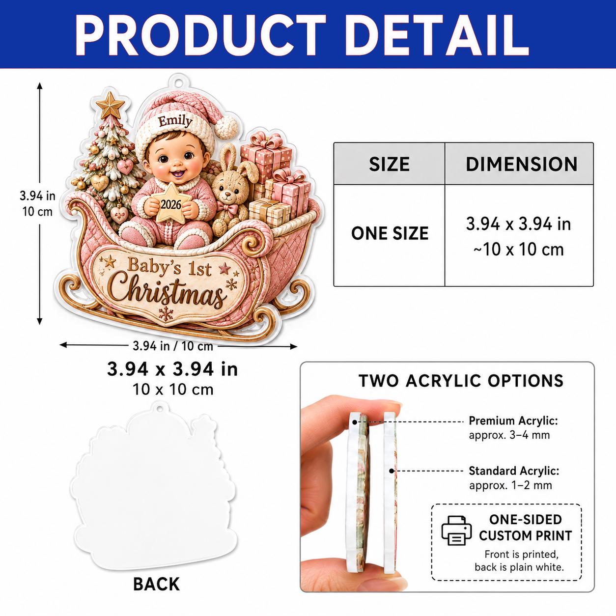 Personalized Christmas Gingerbread Letter Ornament with Custom Name, USA 250th Anniversary 2026 Keepsake, and Patriotic Family Gift - photo 4