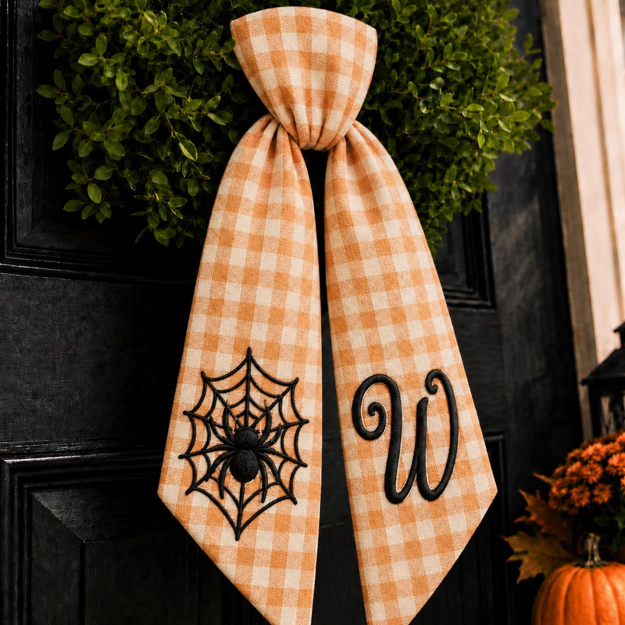 All Season Wreath Sash Bundle for Holiday and Everyday Door Decor, Custom Text Wreath Sashes with Ric Rac, and Patriotic Baby Holiday Sash - photo 2